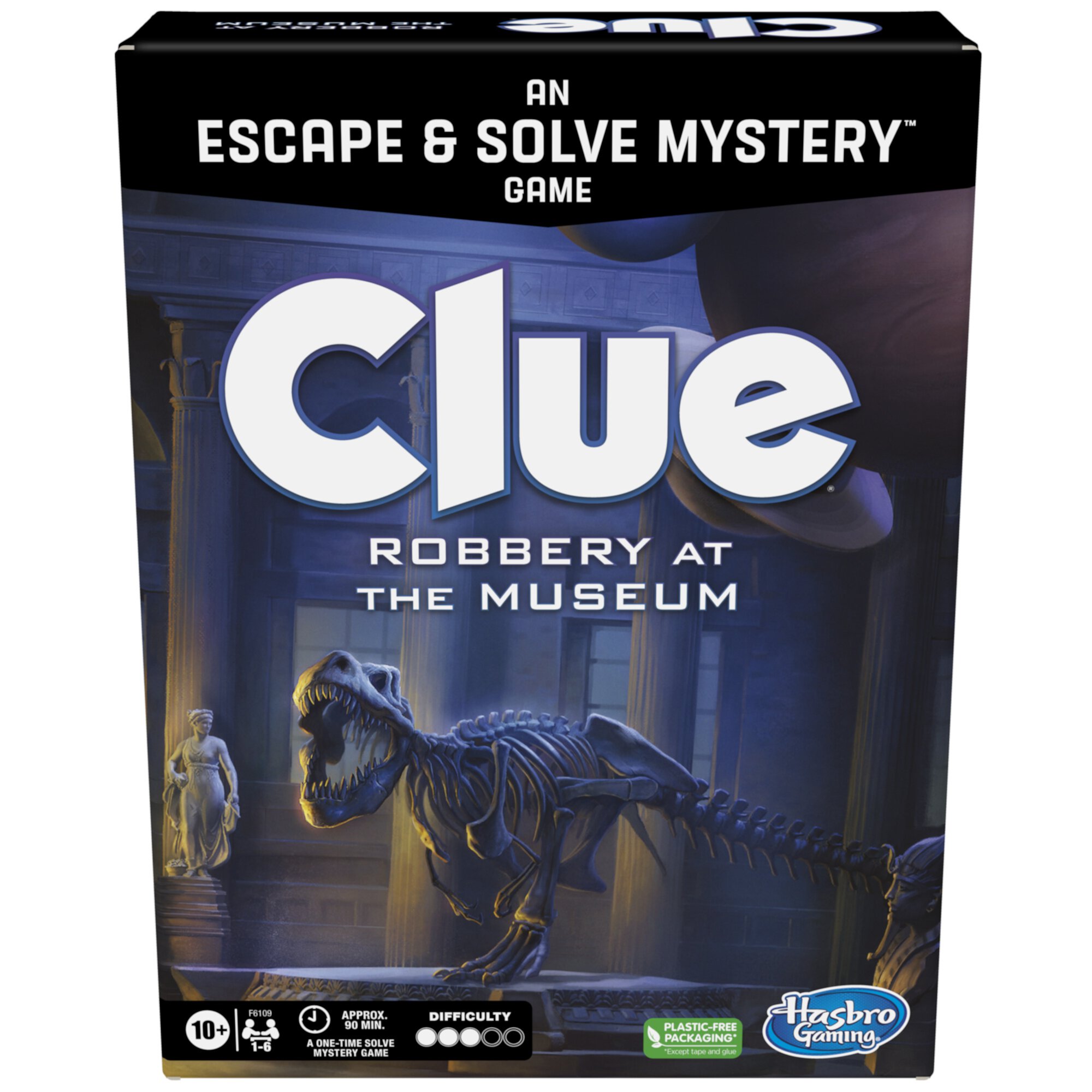 Clue Board Game Robbery at the Museum, Clue Escape Room Game, Cooperative Family Game CLUE