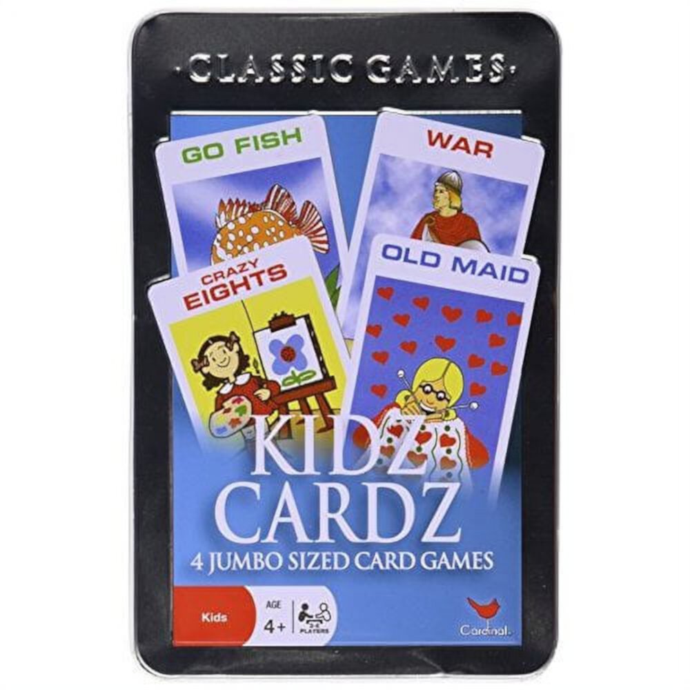 Kidz Cards in a Tin Cardinal