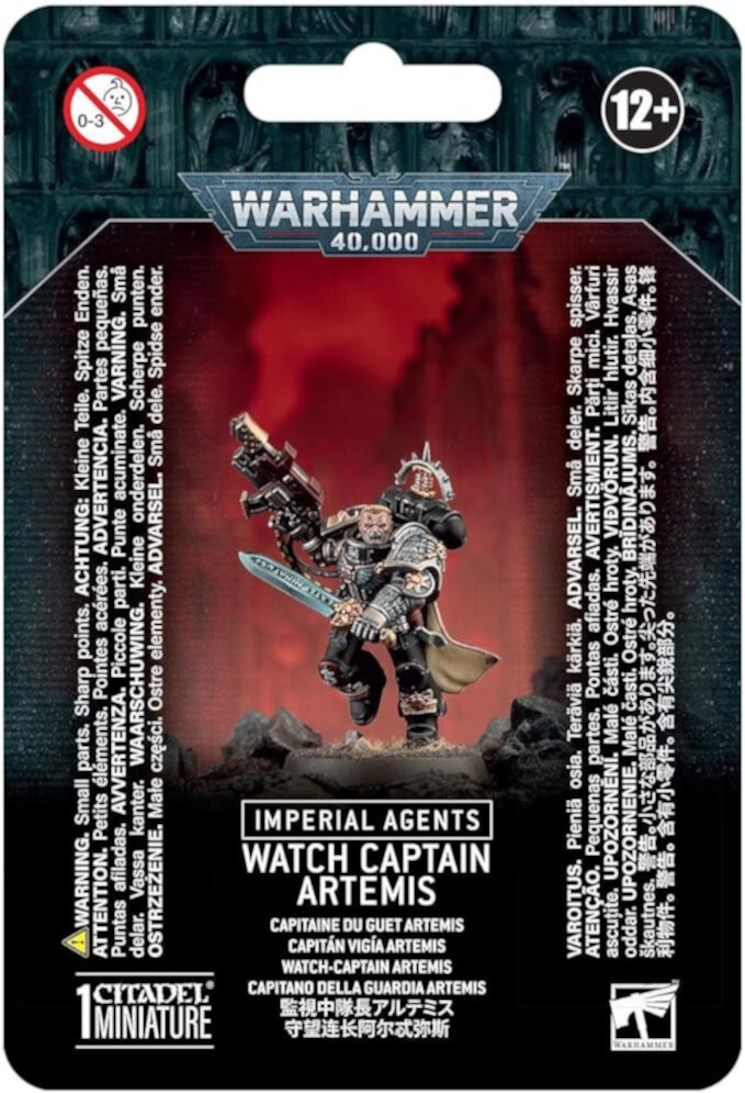 Warhammer 40K Imperial Agents: Watch Captain Artemis GWS 68-09 Games Workshop