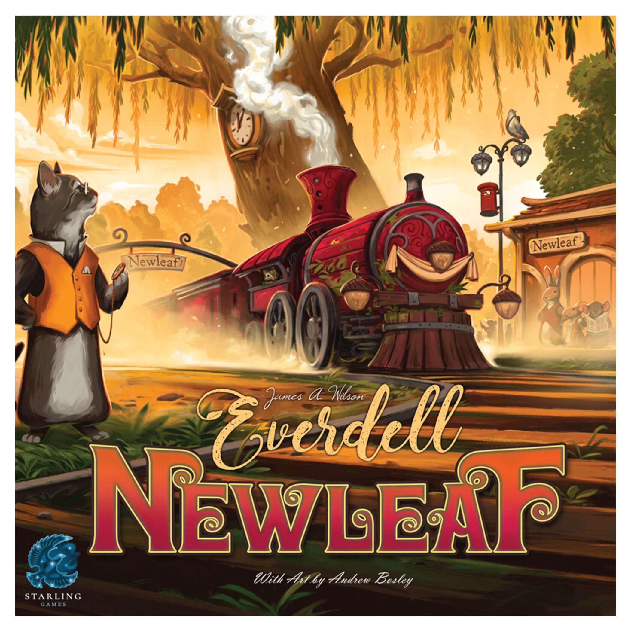 Everdell: New Leaf Strategy Board Game Expansion for Ages 10 and up, from Asmodee Asmodee