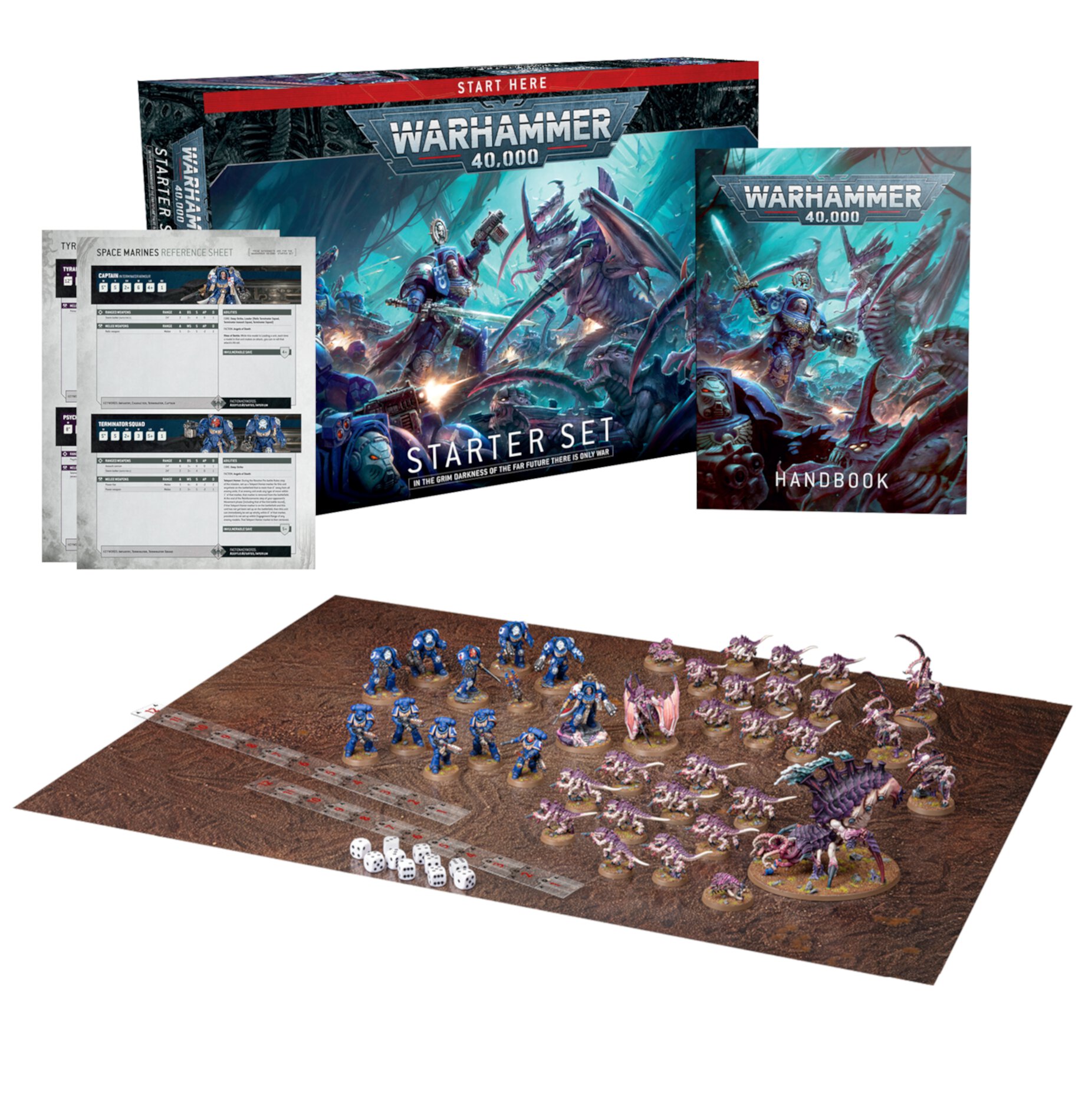 Games Workshop Warhammer 40K: Starter Set (2023 Version) Games Workshop