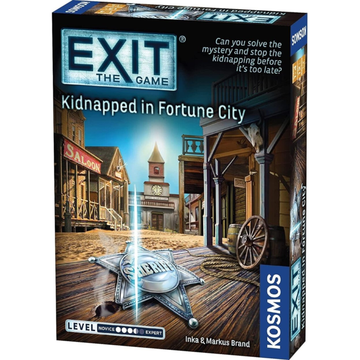 Exit Kidnapped in Fortune City Escape Room Board Game Thames & Kosmos Thames & Kosmos