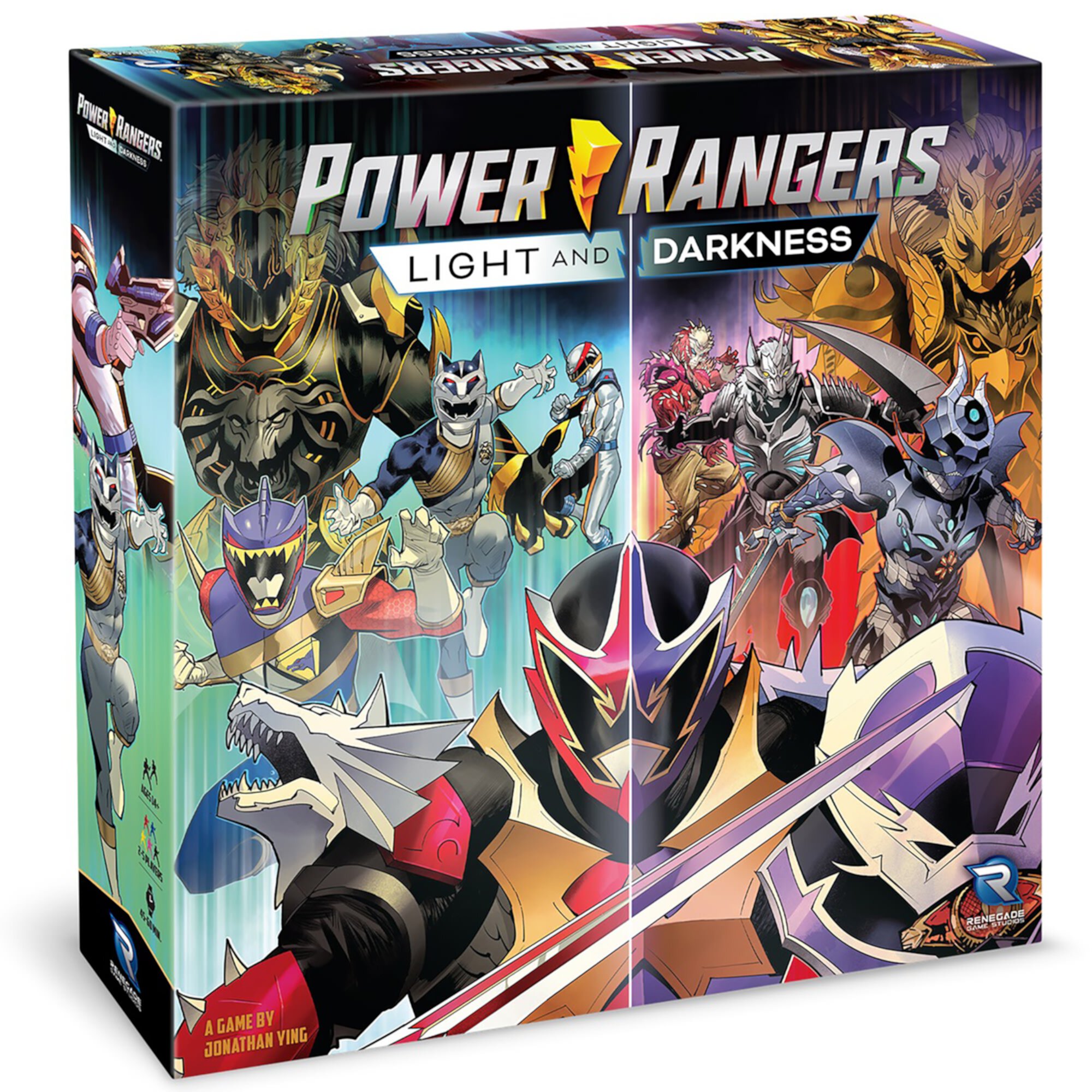 Power Rangers Heroes of the Grid: Light & Darkness Expansion - RPG Boardgame, Renegade Game Studios, Role Playing, Ages 14+, 2-5 Players, 45-60 Minute Play Time Renegade Game