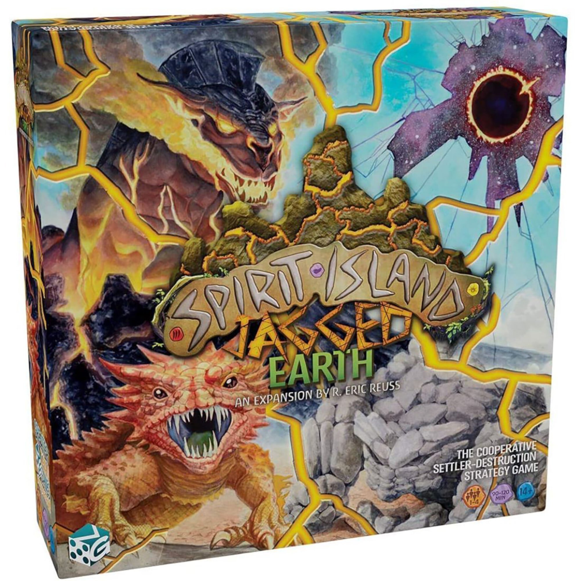 Greater than Games Spirit Island: Jagged Earth Expansion - 1-6 Players, 90-180 Min, 14+ years Greater Than Games