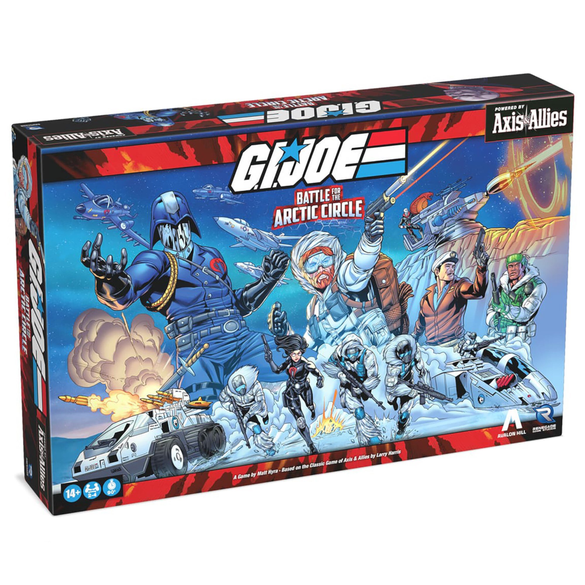 G.I. JOE: Battle for the Arctic Circle Board Game, 2-4 Players G.I. Joe