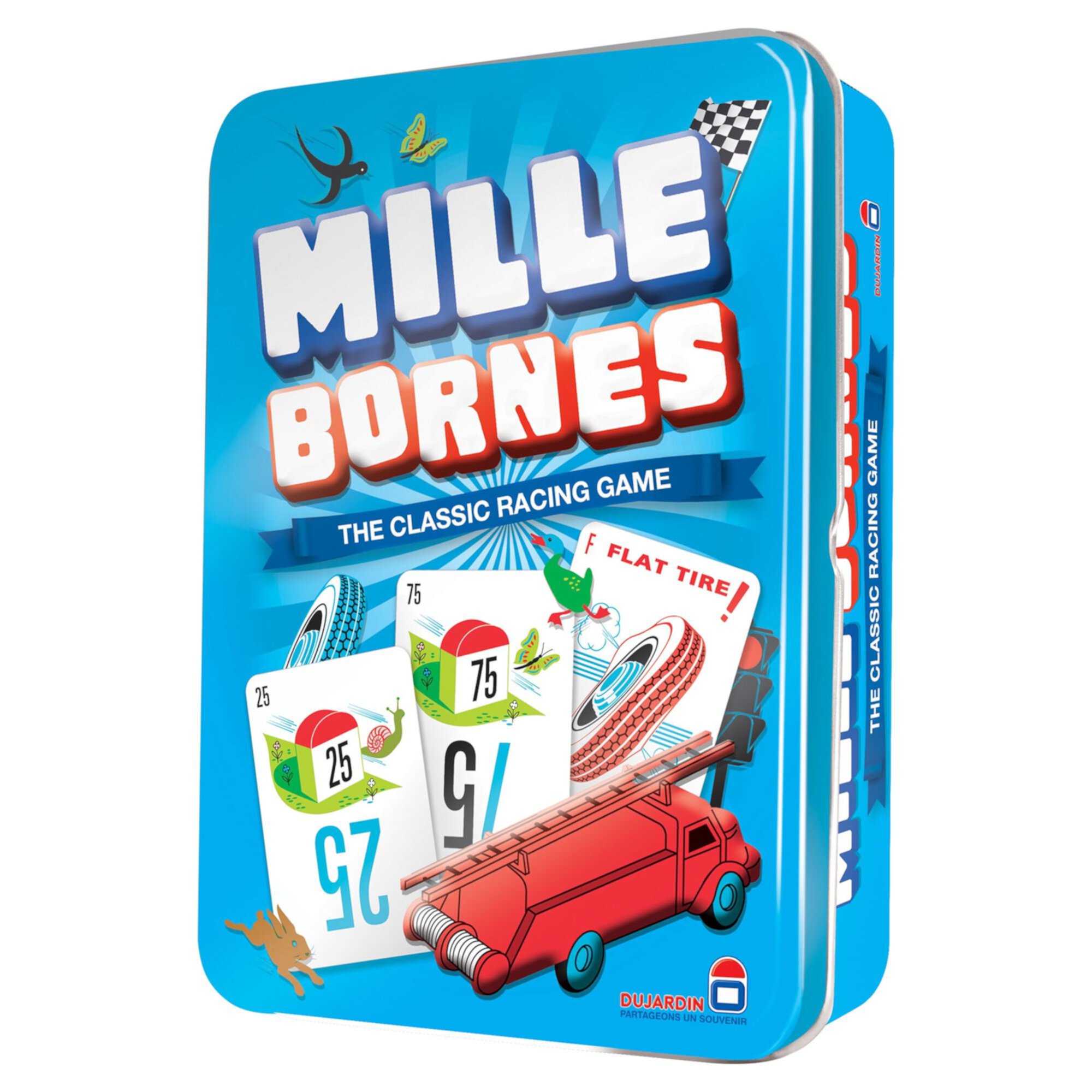 Mille Bornes Strategy Card Game for Ages 7 and up, from Asmodee Asmodee