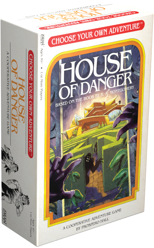 Choose Your Own Adventure: House of Danger Narrative Board Game for Ages 10 and up, from Asmodee Asmodee