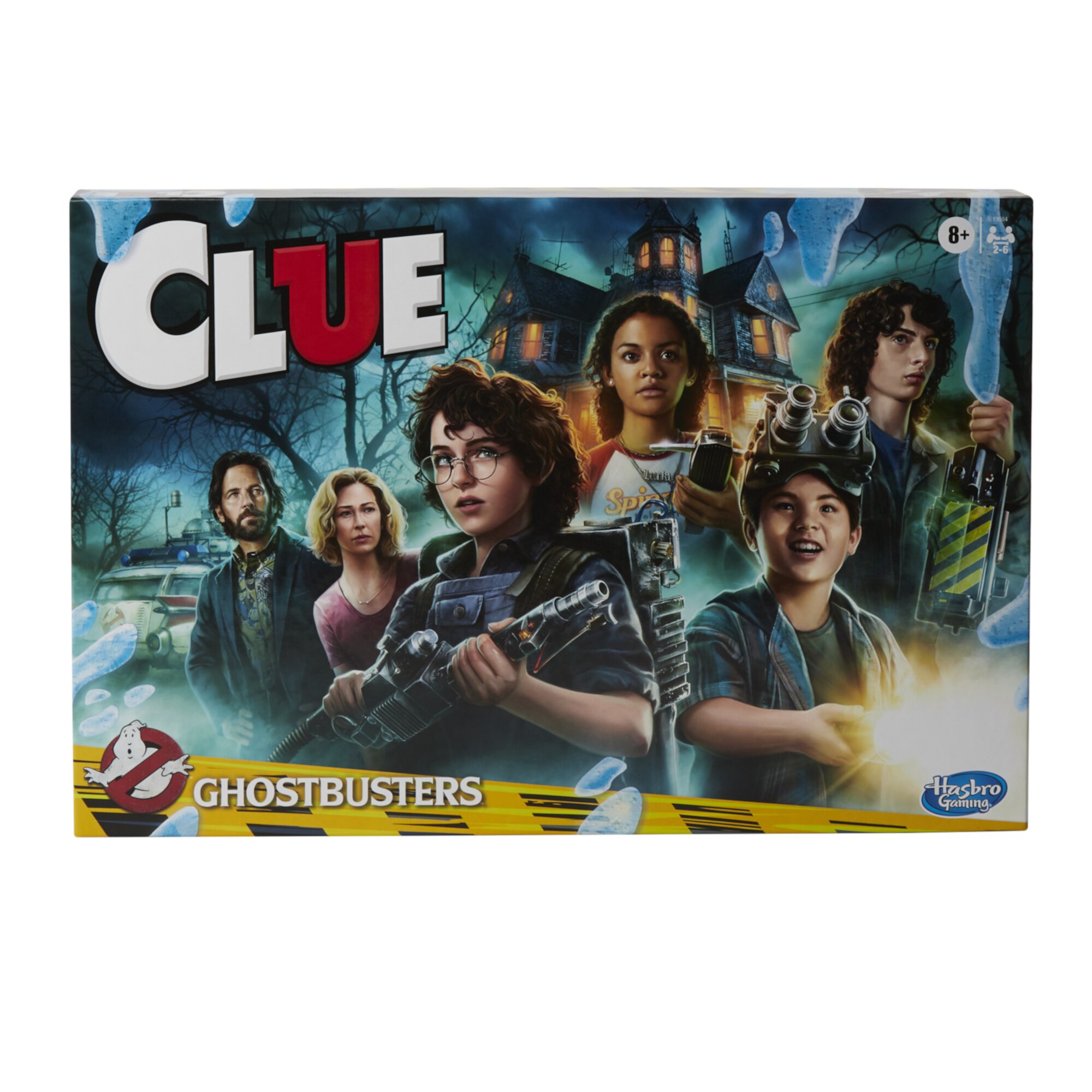 Clue: Ghostbusters Edition Game, Cooperative Board Game for Kids Ages 8 and Up CLUE