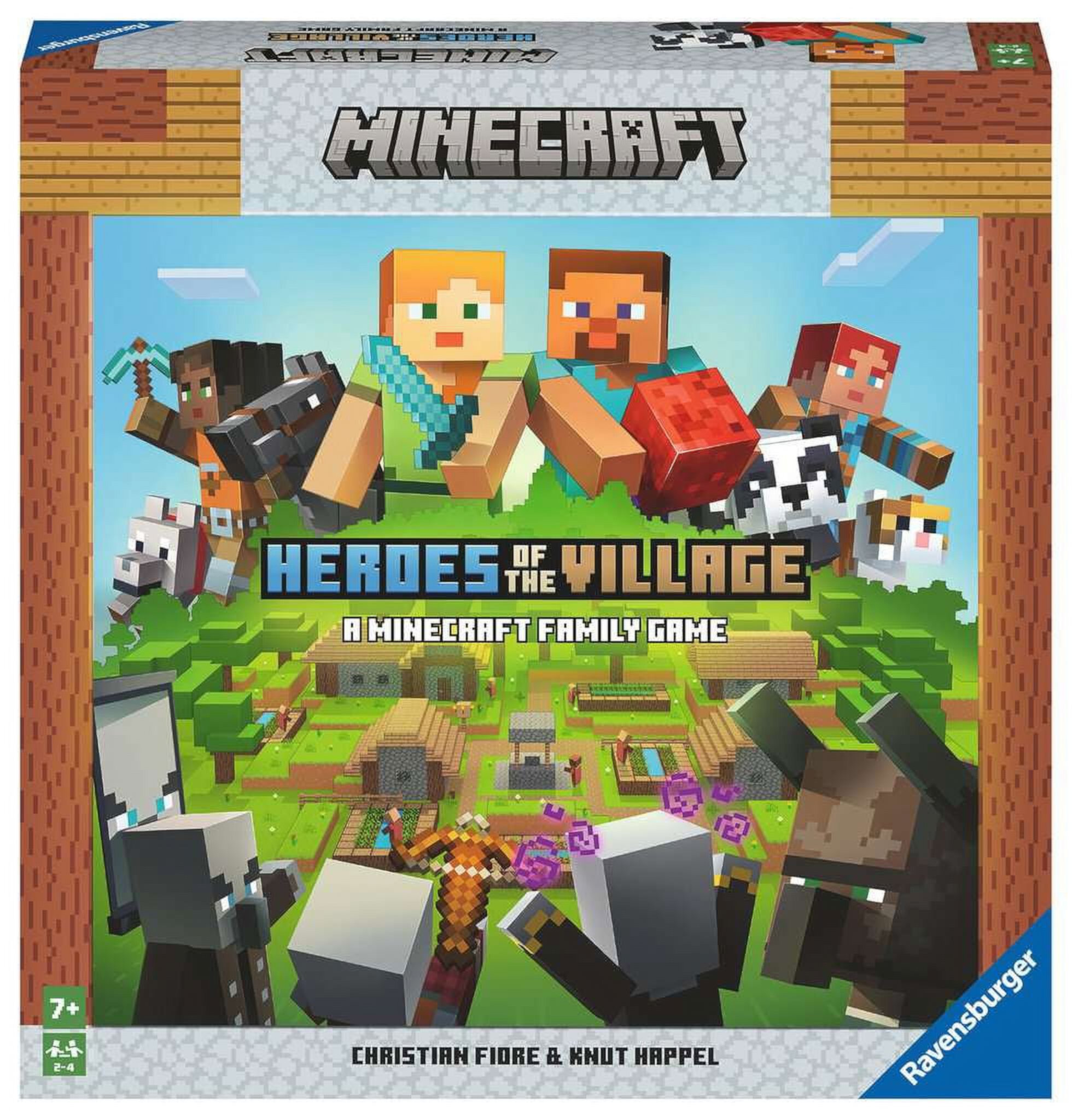 Ravensburger Minecraft - Heroes of the Village Board Game, Children Ages 7+ Ravensburger