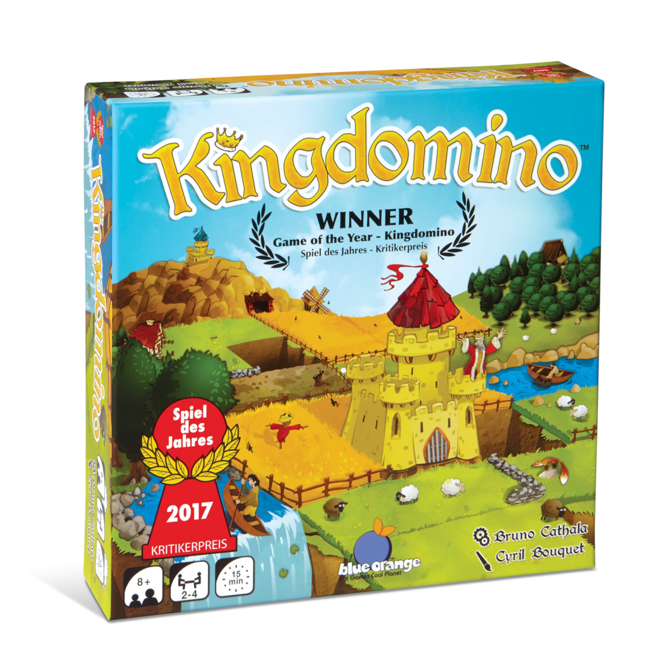 Blue Orange Games - Kingdomino Strategy Game Blue Orange