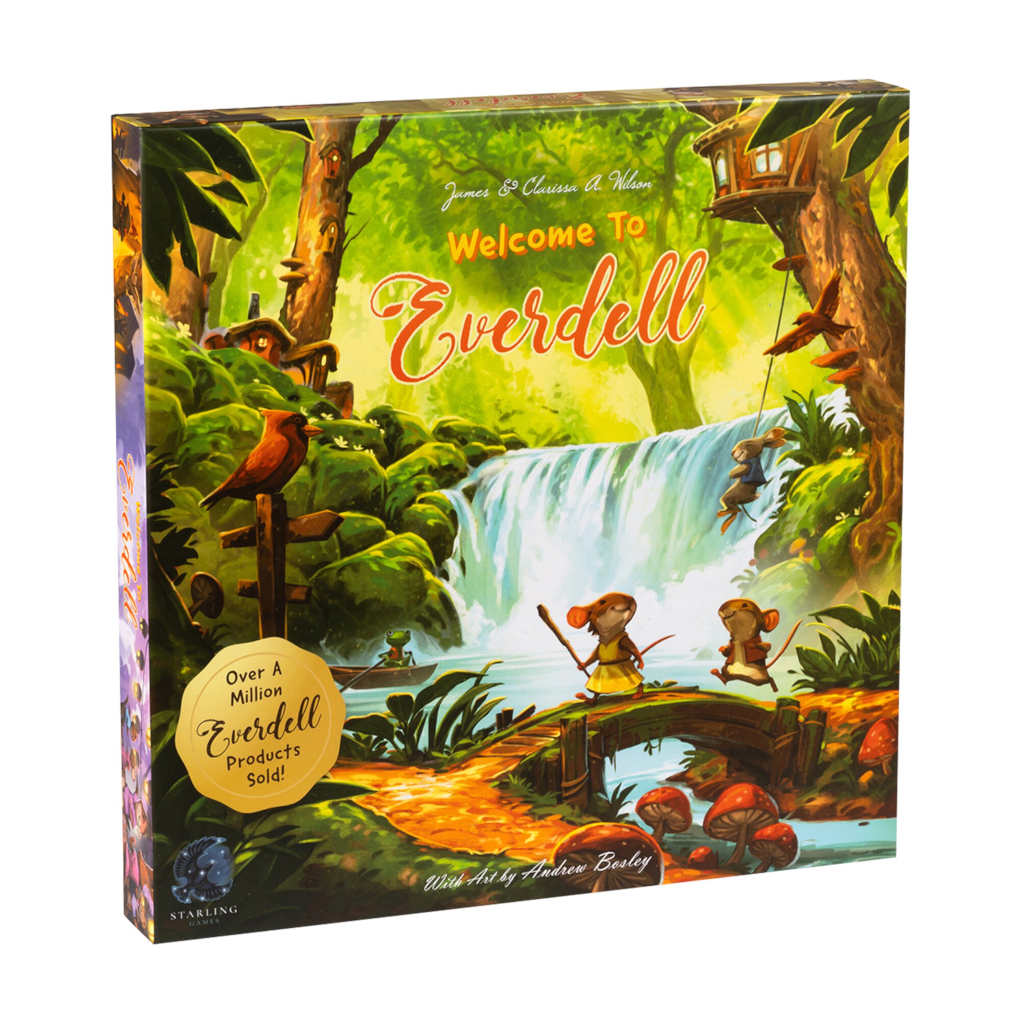 Welcome to Everdell Family and Kids Board Game for Ages 6 and up, from Asmodee Asmodee