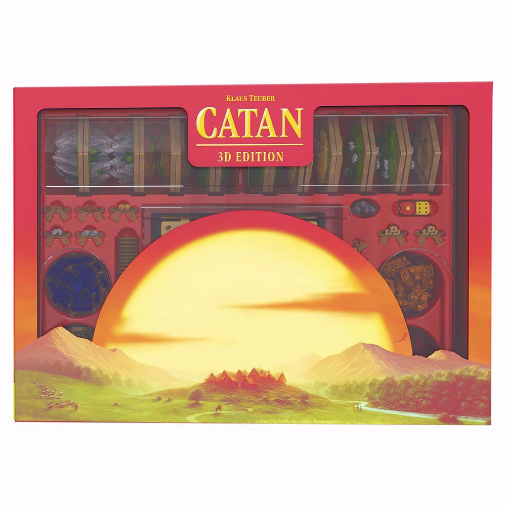 Catan 3D Edition Strategy Board Game for ages 12 and up, from Asmodee Asmodee