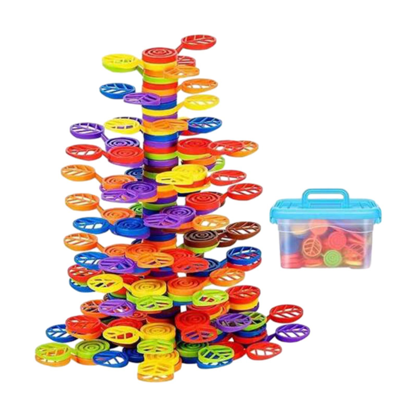 Montessori Toys, Stacking Building Blocks Toys, Preschool Learning Activities Stacking Games Toys, Balance Game Building Toys for Girls Gifts 42 pieces Almencla