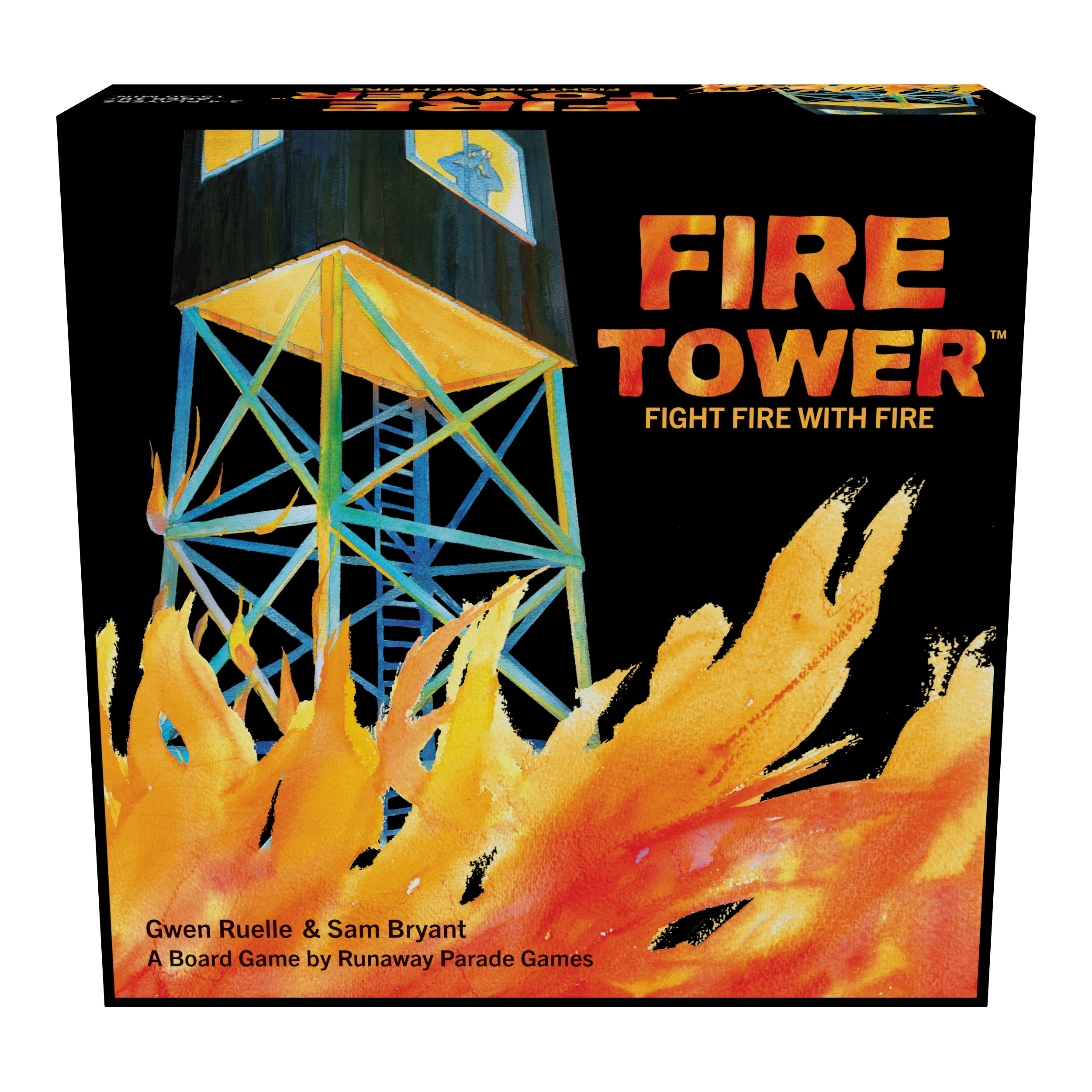 Goliath Fire Tower Board Game - Easy to Learn Strategy Game, 2-4 Players, Ages 14 and up Goliath