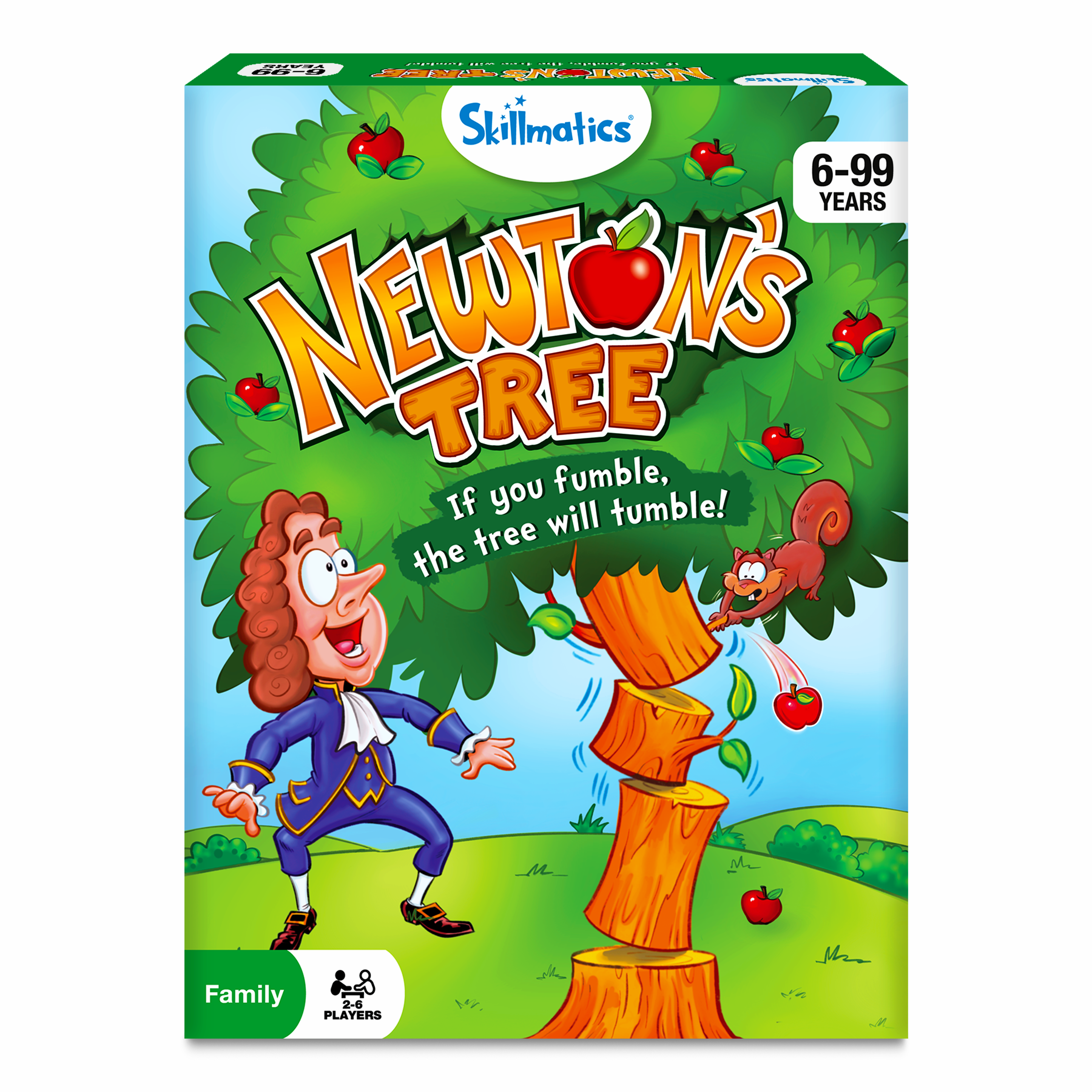 Skillmatics Newton's Tree Game - Balancing, Stacking, Strategy for Kids 6+ Skillmatics