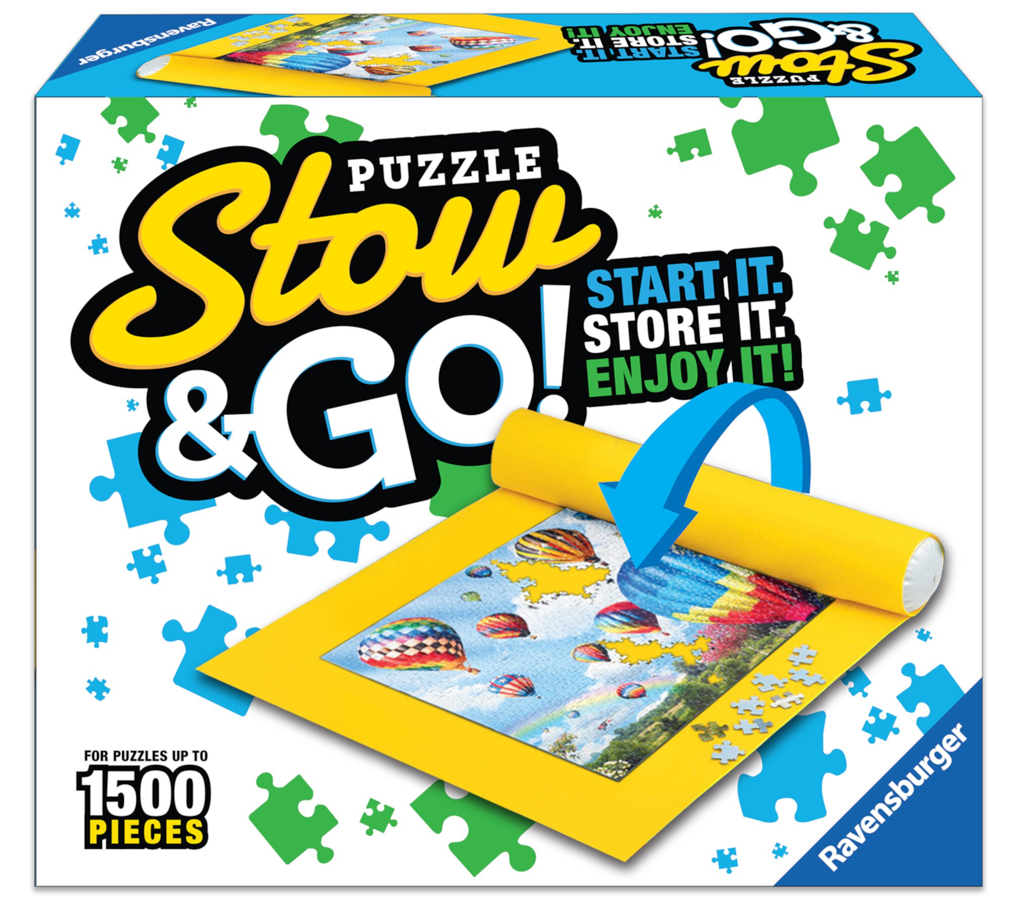 Ravensburger Stow & Go Puzzle Storage System – Stores Up to 1500 pieces (Puzzles Not Included) Ravensburger