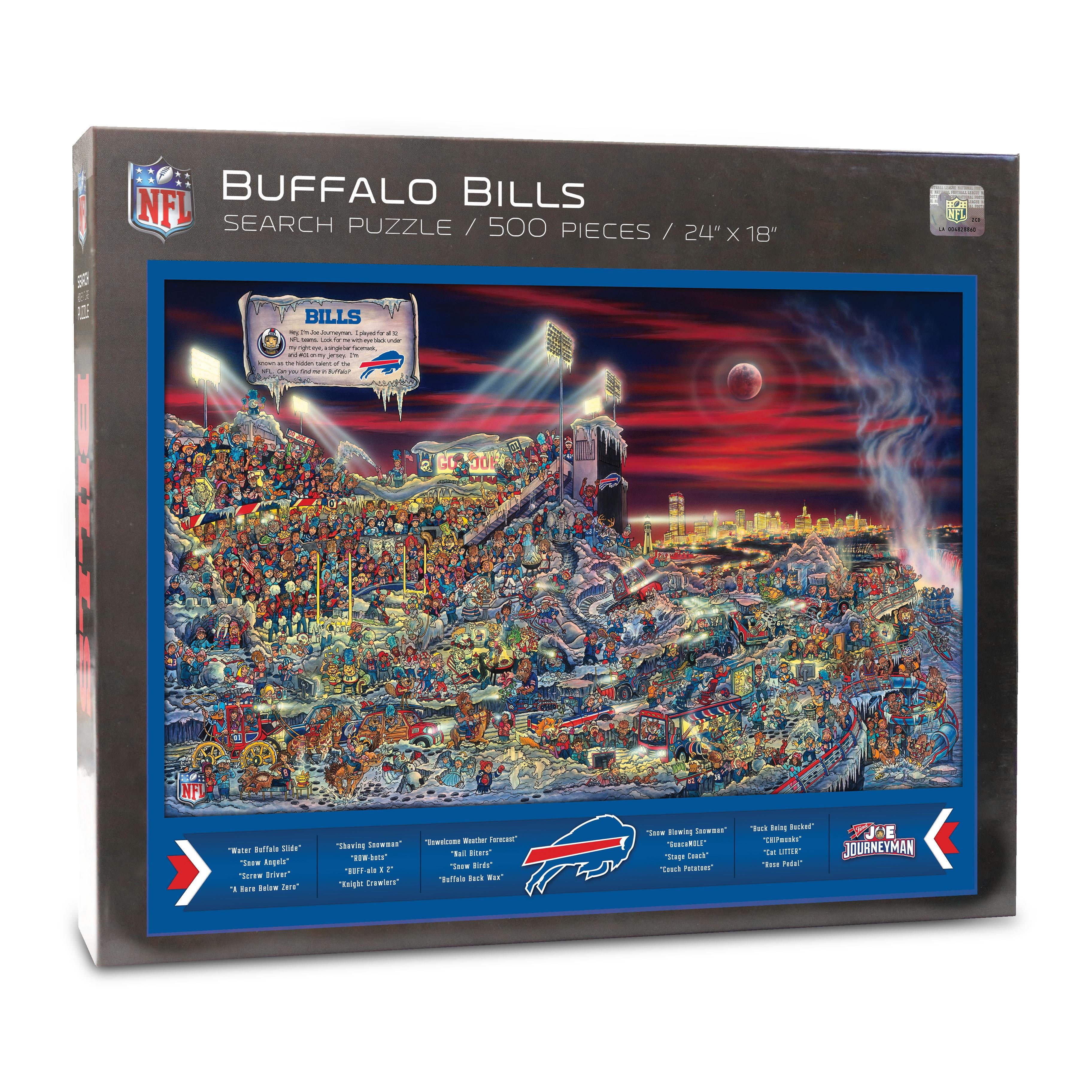 YouTheFan NFL Buffalo Bills Joe Journeyman Puzzle - 500 PC YouTheFan