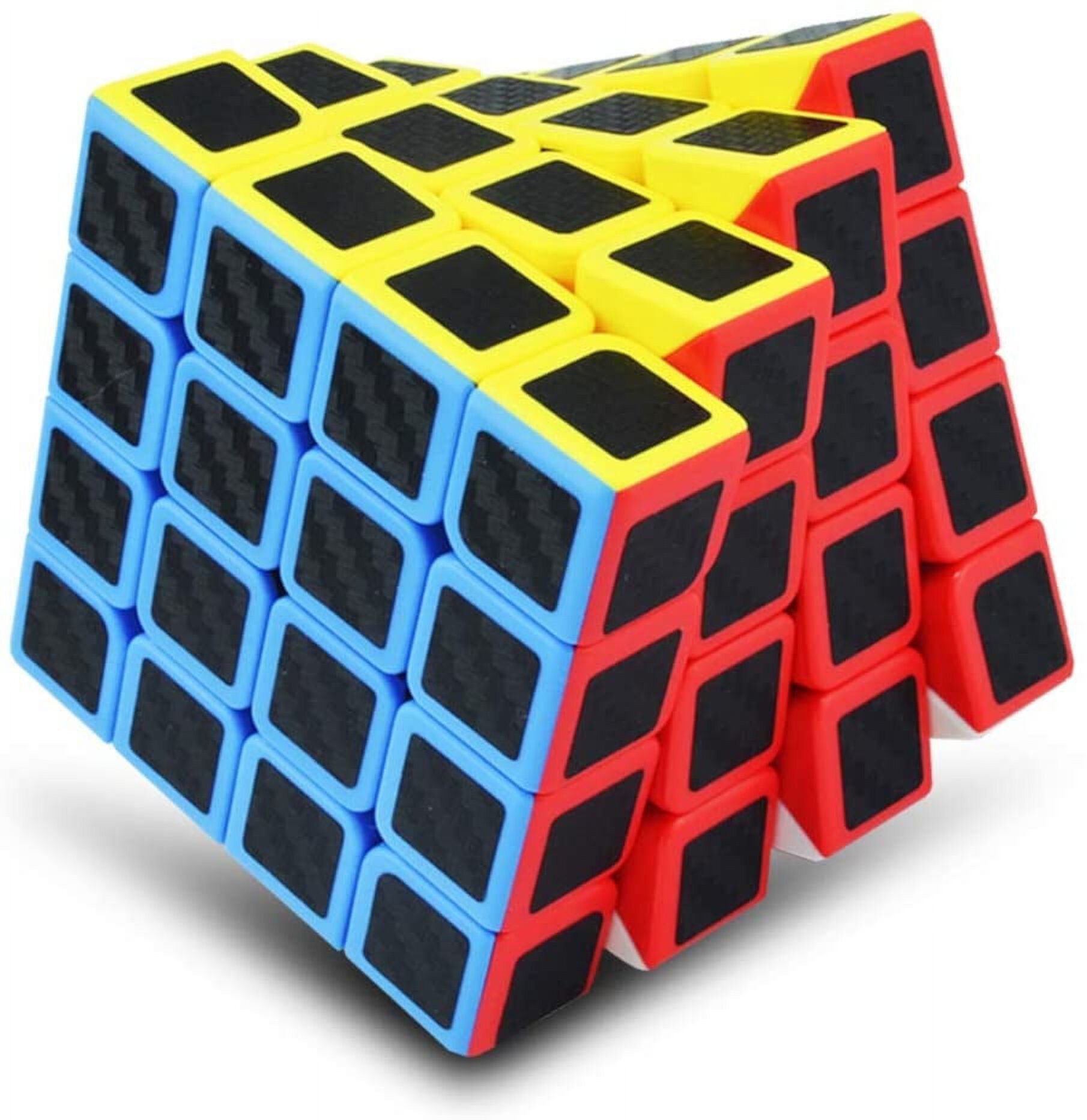 Speed Cube 4x4- Stickerless Magic Cube 4x4x4 Puzzles Toys , The Most Educational Toy to Effectively Improve Your Child's Concentration, Responsiveness and Memory TiokMc