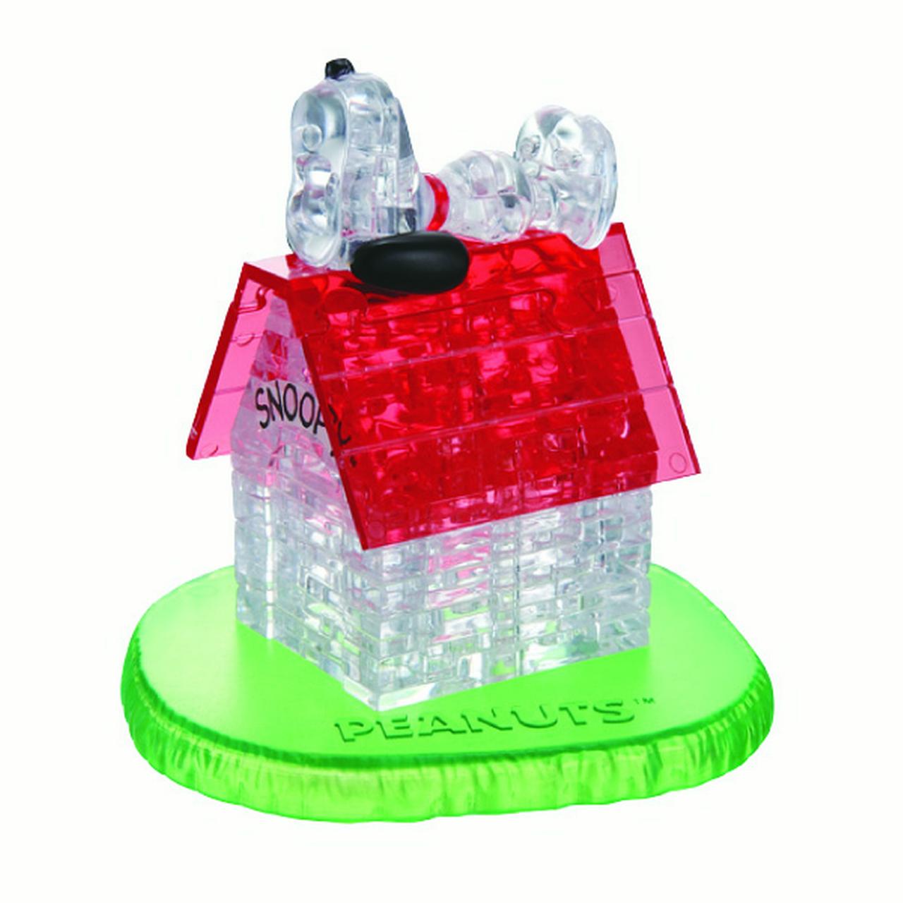 Peanuts Snoopy House Original 3D Crystal Puzzle by BePuzzled Ages 12 and Up Original 3D Crystal Puzzles