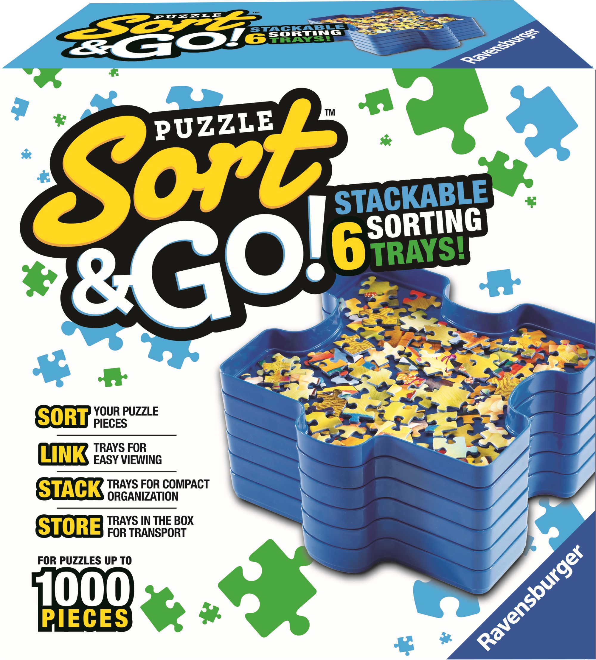 Ravensburger - Sort n Go Jigsaw Puzzle Sorting Accessory Ravensburger