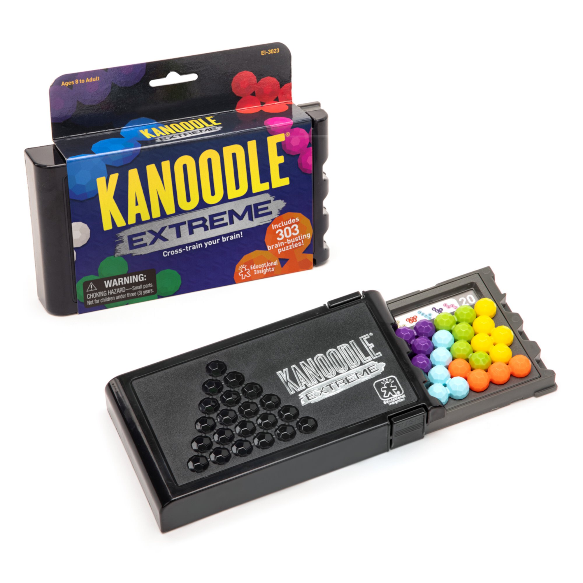 Educational Insights Kanoodle Extreme Puzzle Game, Adults, Teens & Kids, 3-D Puzzle Game, Over 200 Challenges, Ages 8+ Educational Insights