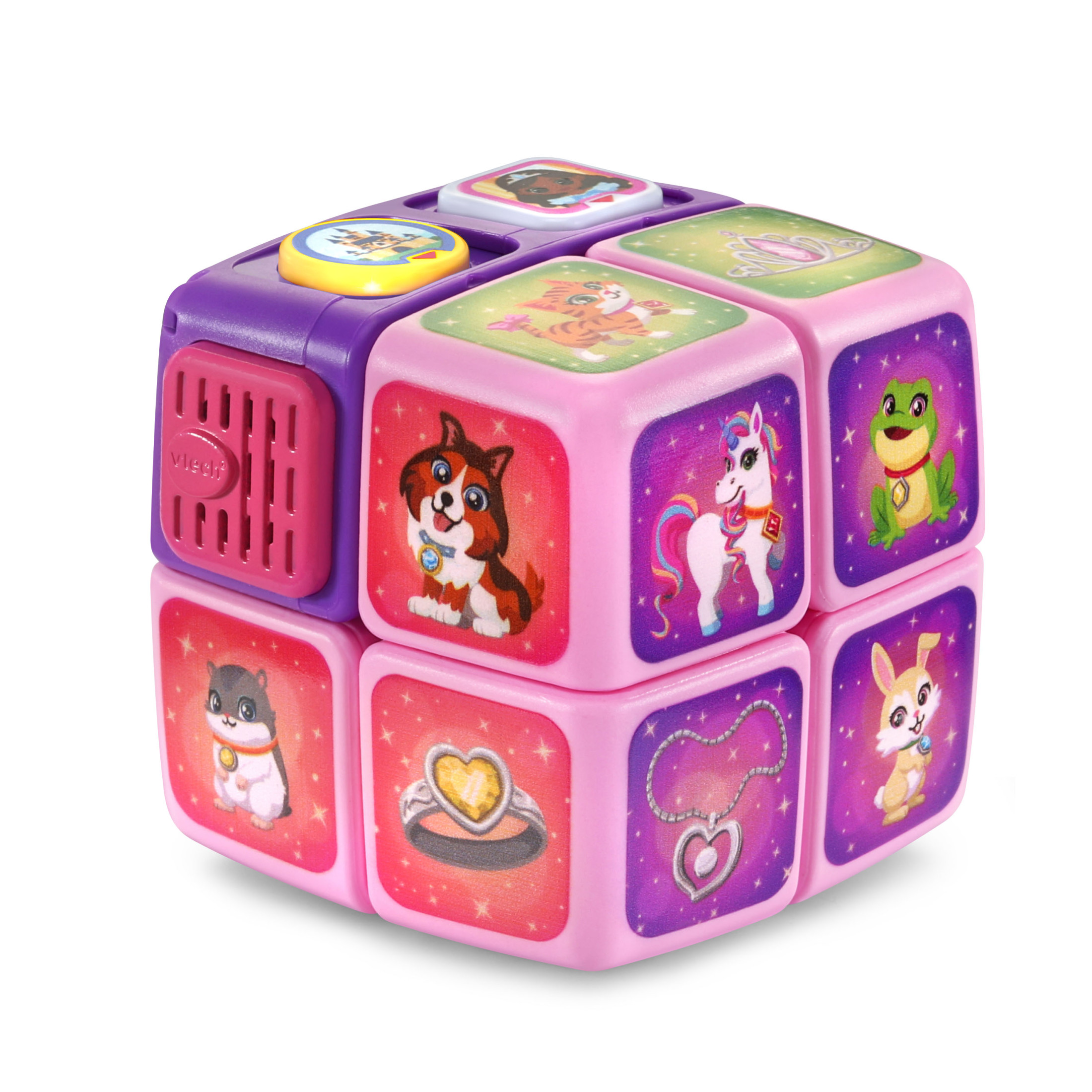 VTech Twist Adventures Princess Party Puzzle Cubes with Accessories Included, Baby and Toddler Toys Visit the VTech Store