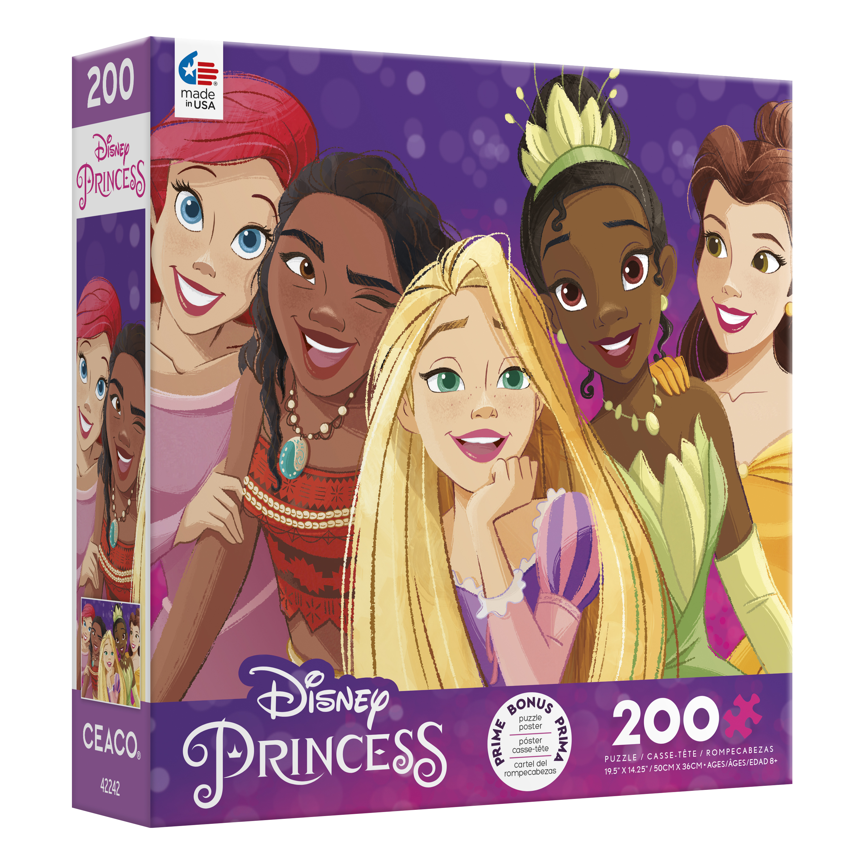 Ceaco - Disney Friends - Princess Party - 200 Piece Interlocking Jigsaw Puzzle Ceaco