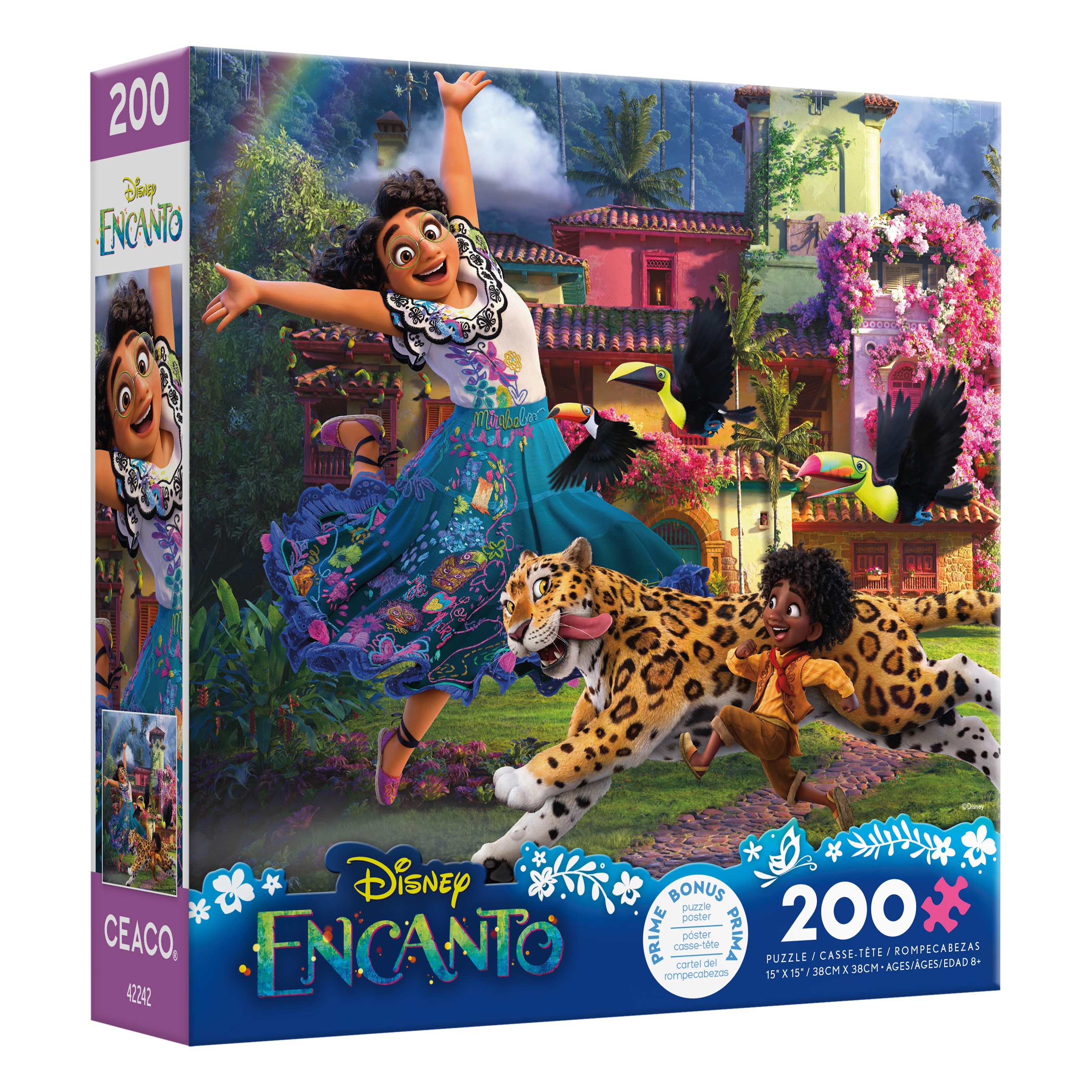 Ceaco - Disney Friends - Mirabel and Antonio - 200 Piece Interlocking Jigsaw Puzzle Ceaco