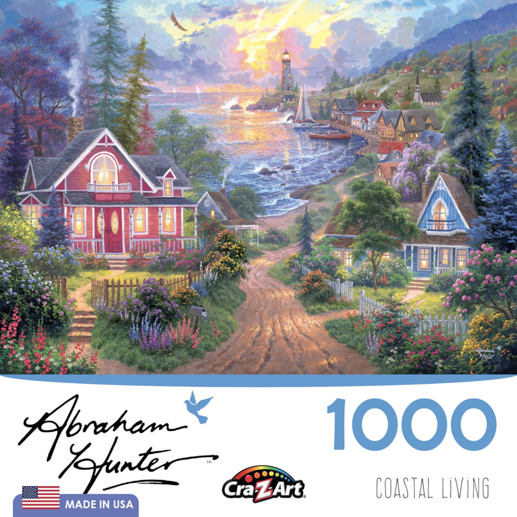 Cra-Z-Art Abraham Hunter 1000-Piece Coastal Living Adult Jigsaw Puzzle Cra-Z-Art