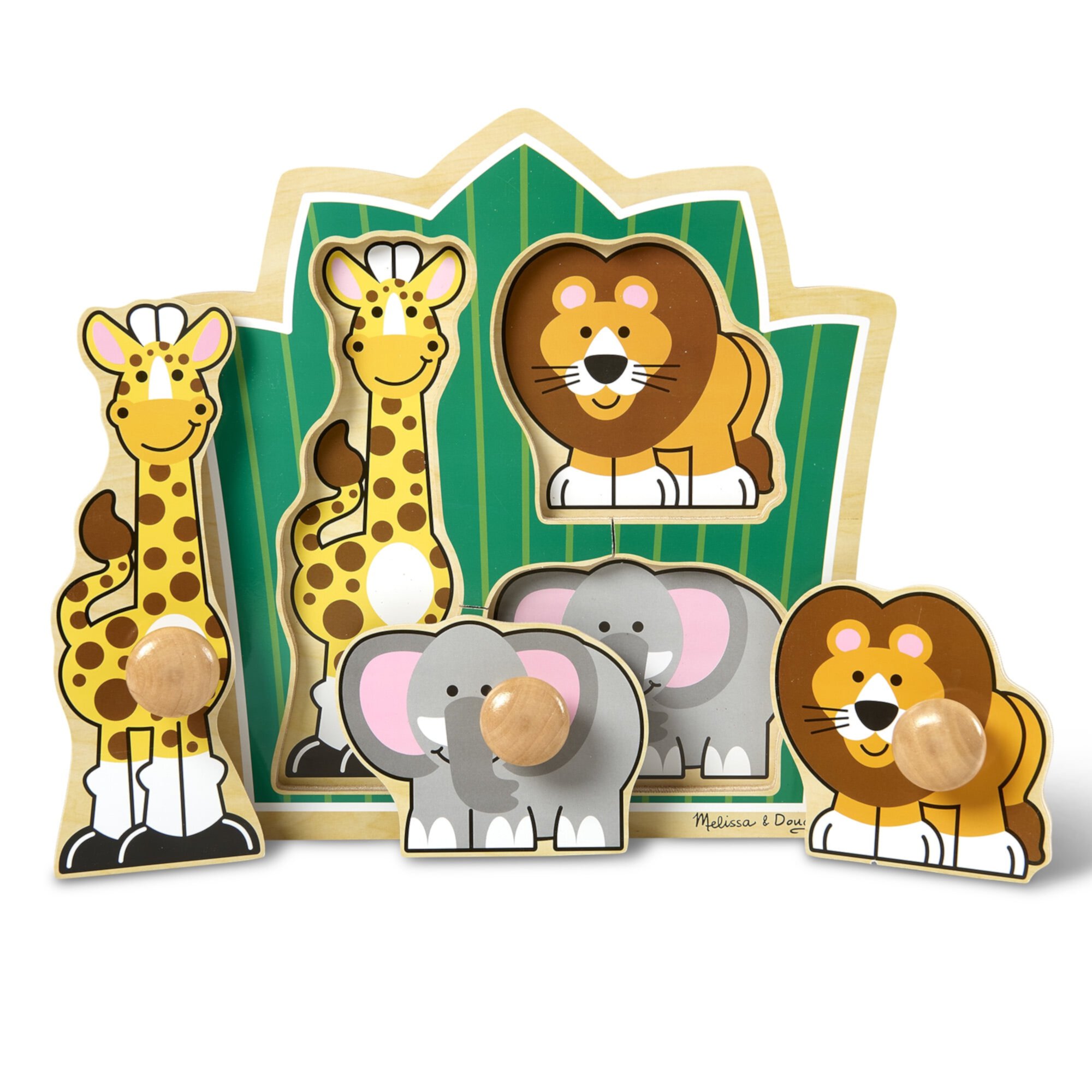 Melissa & Doug Pets Jumbo Knob Wooden Puzzle Melissa & Doug