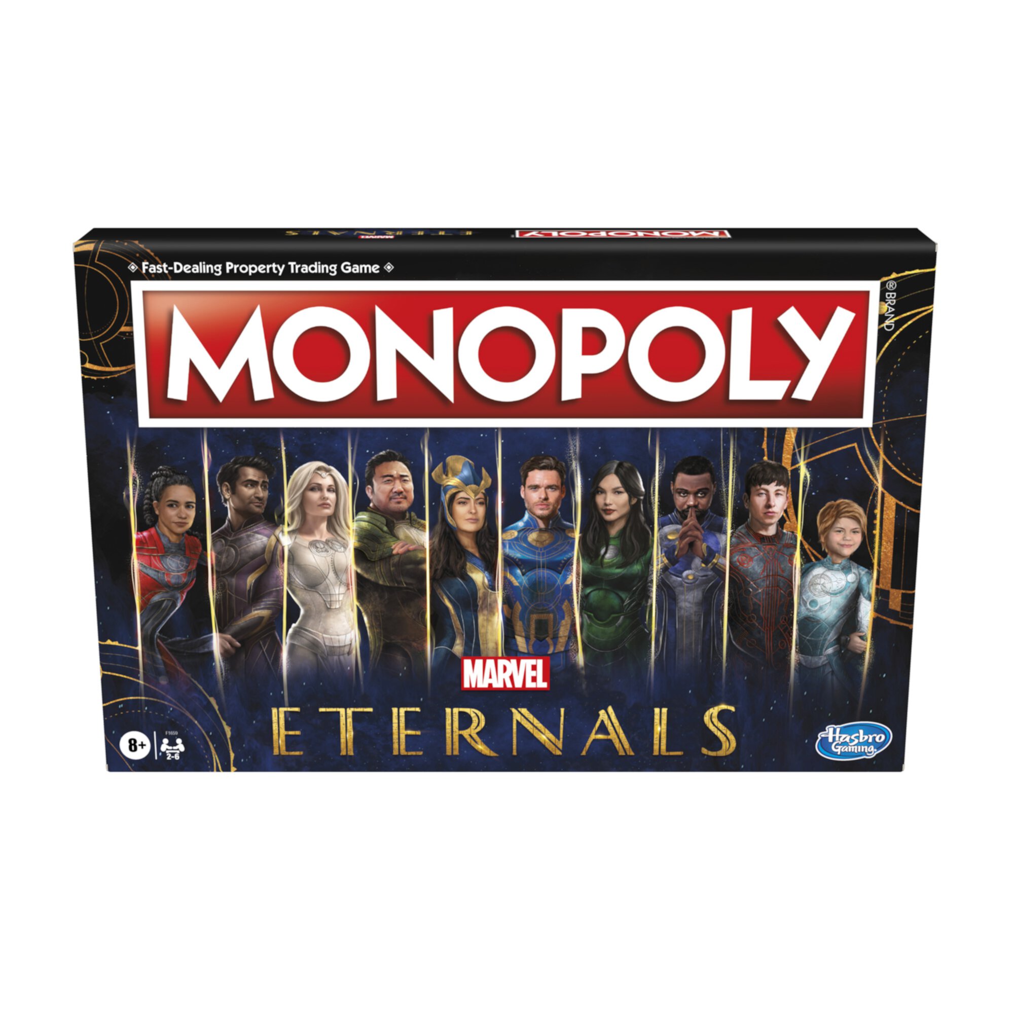 Monopoly: Marvel Studios' Eternals Edition Board Game for Kids and Family Ages 8 and Up Monopoly