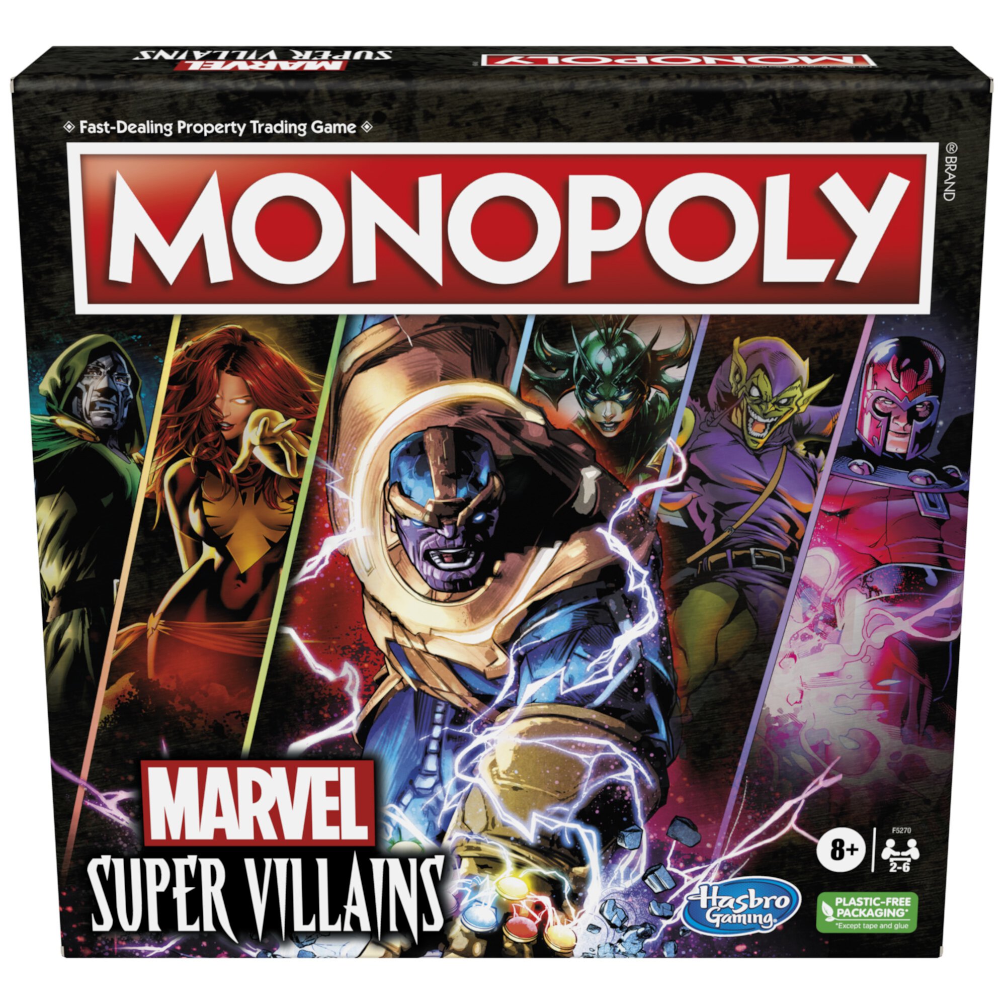 Настольная игра Monopoly: Оборотни Marvel для детей и семей от 8 лет, 2-6 игроков Monopoly