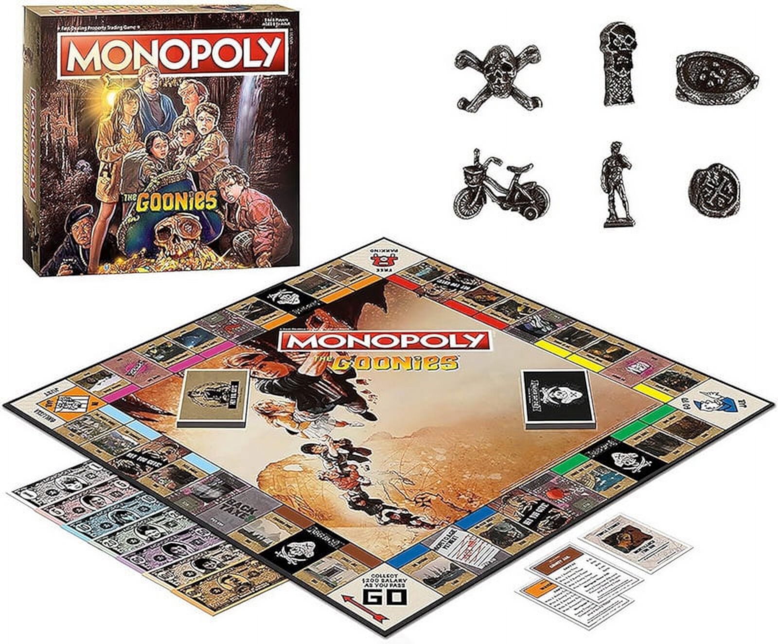 The Goonies Monopoly Board Game USAopoly