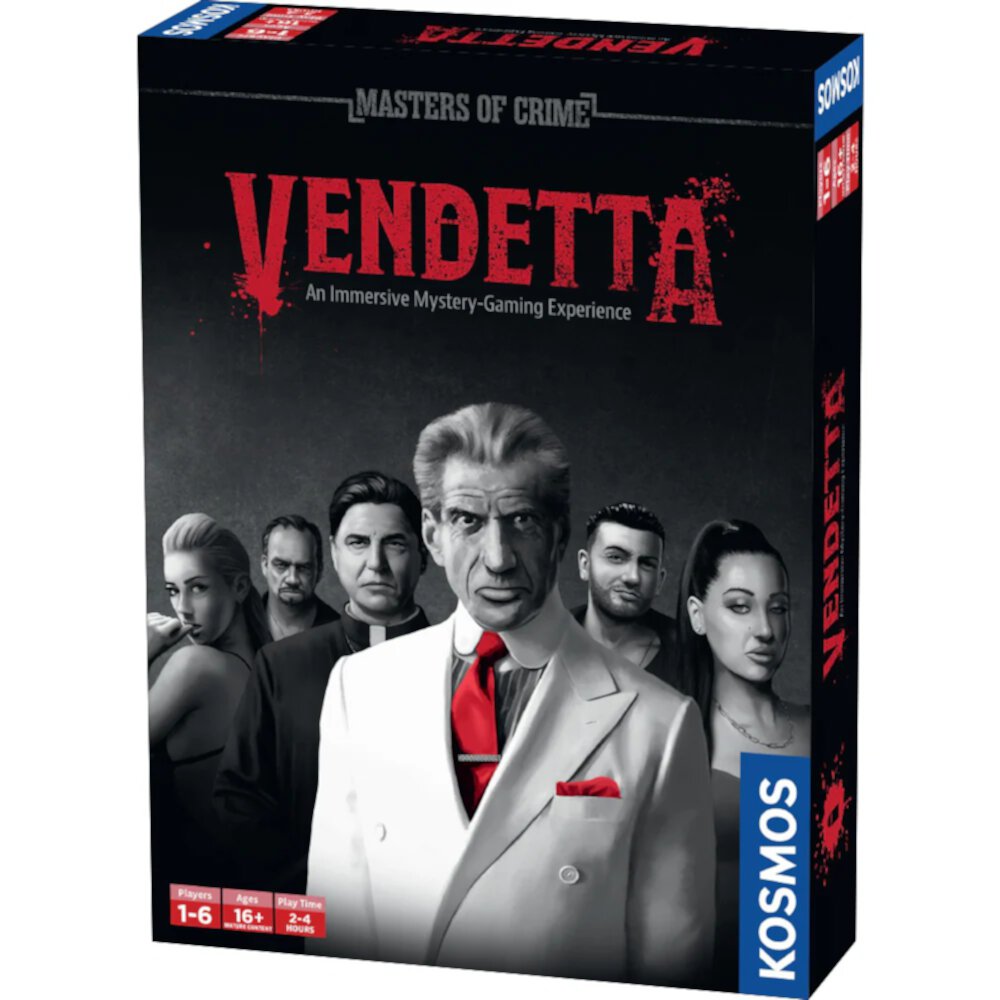 Masters of Crime: Vendetta Board Game | An Immersive Mystery-Gaming Experience Thames & Kosmos