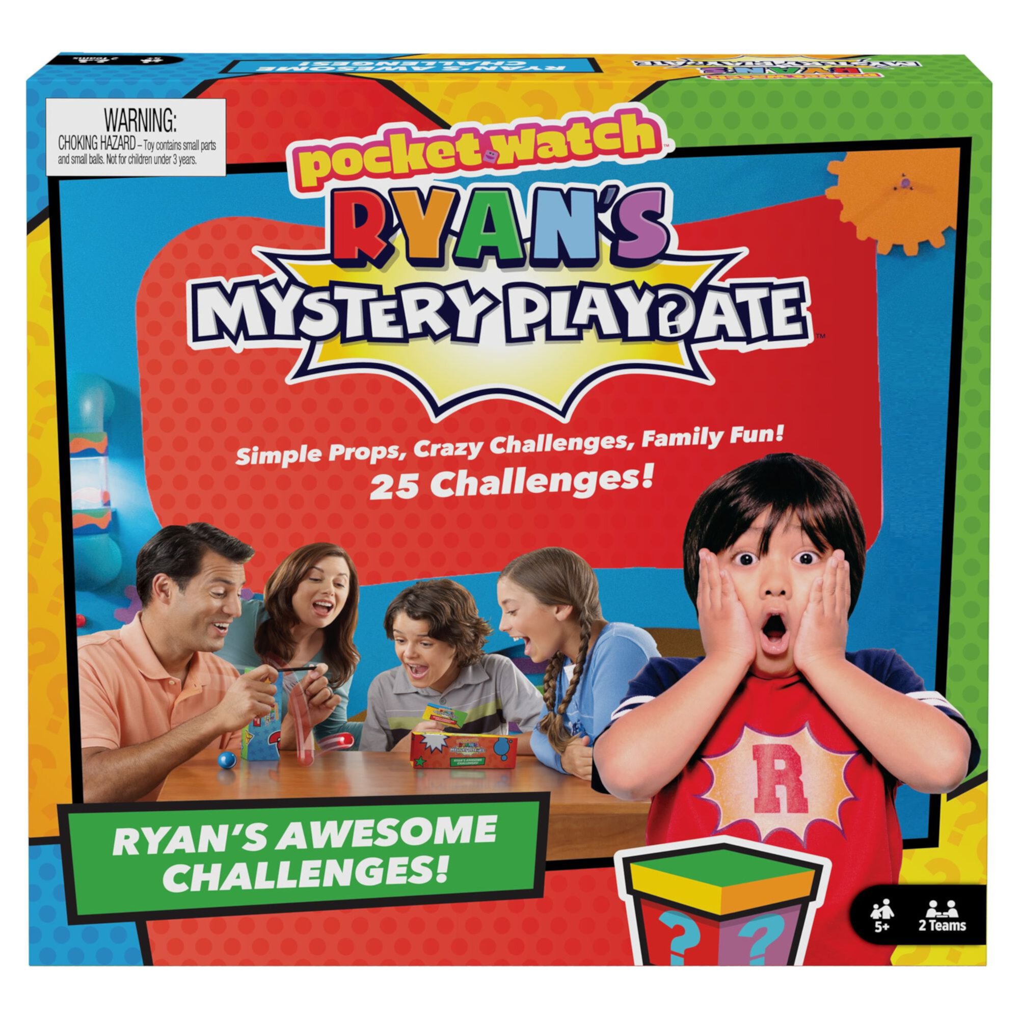 Pocket Watch Ryan's Mystery Playdate Ryan's Awesome Challenges Mattel