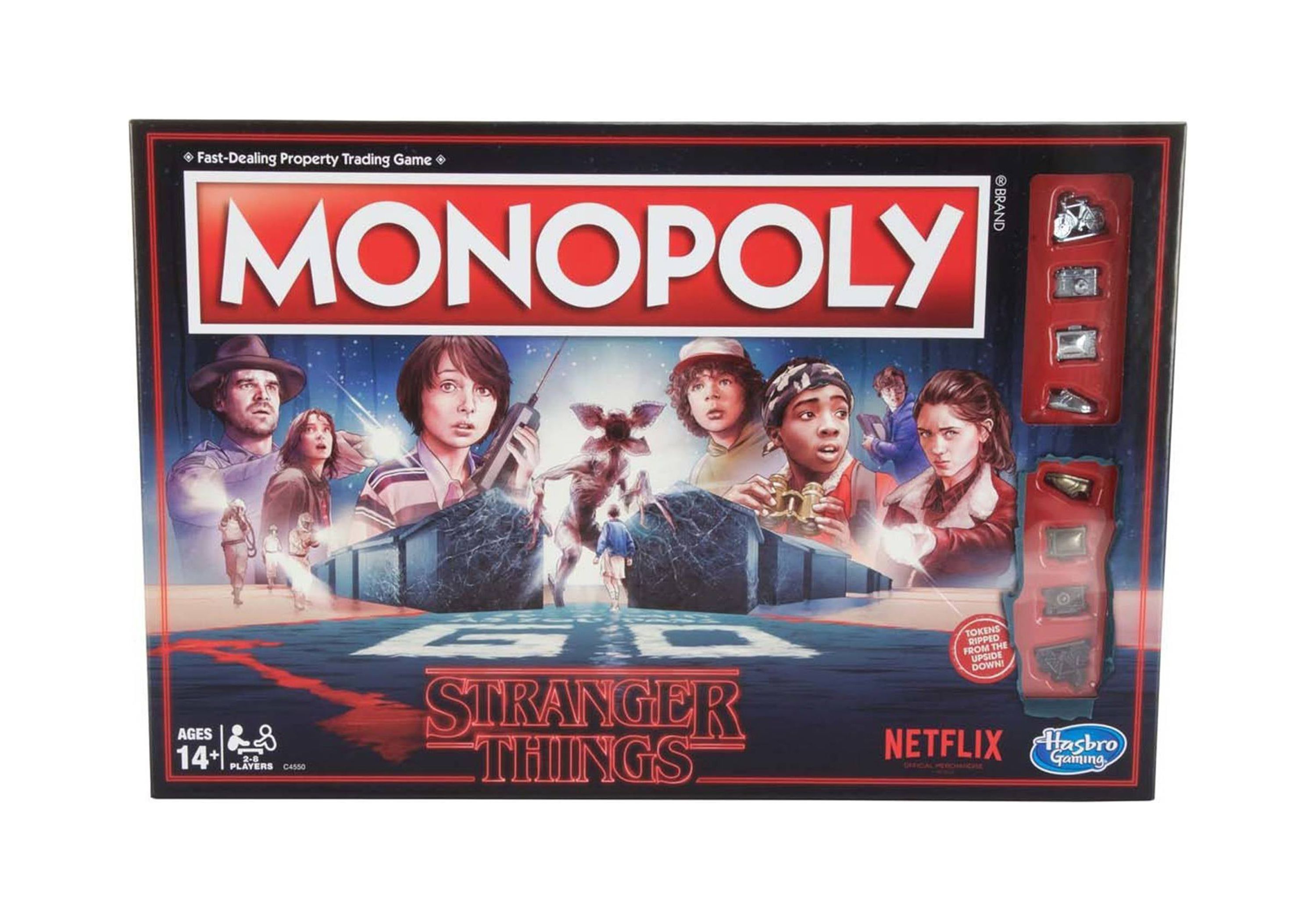 Monopoly Board Game Stranger Things Edition Monopoly