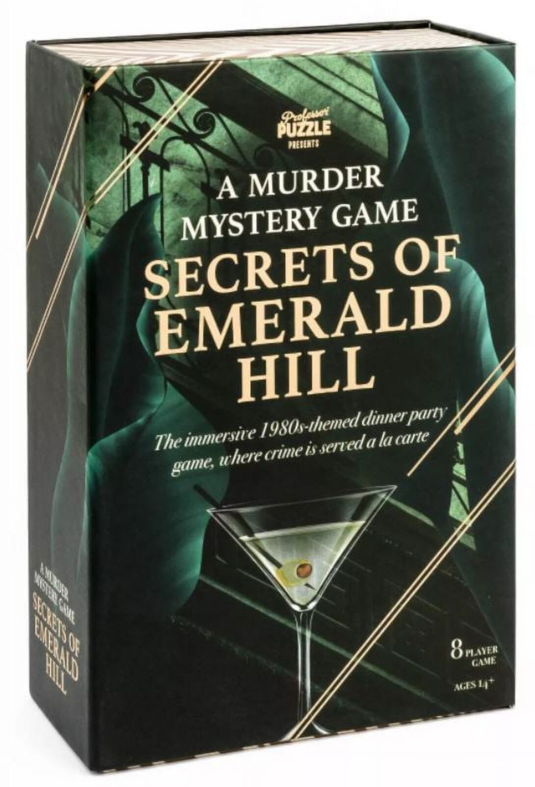 Secrets of Emerald Hill Murder Mystery Game, by Professor Puzzle, Product Width 5.08 in. PROFESSOR PUZZLE