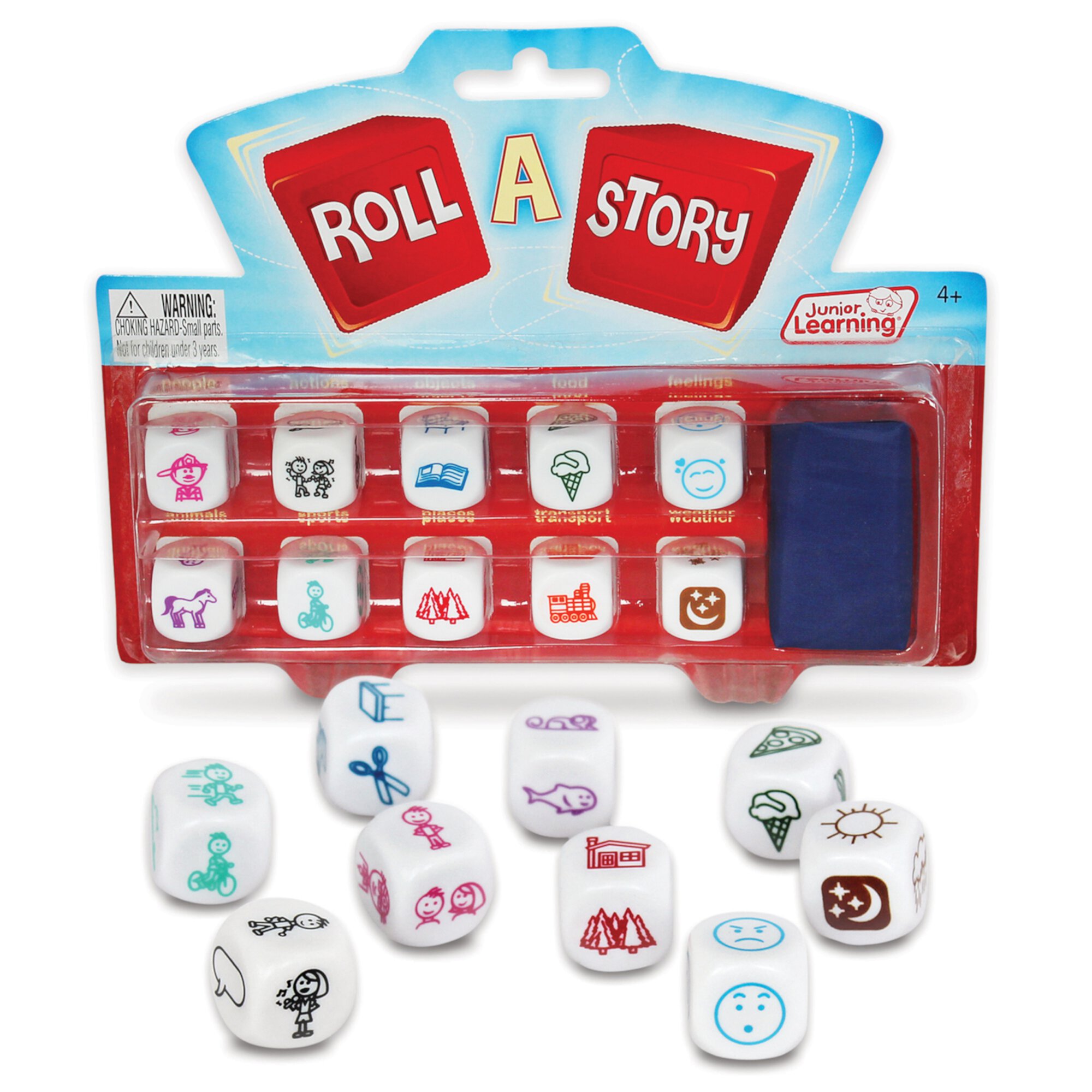 Junior Learning® Roll A Story Dice Game Junior Learning