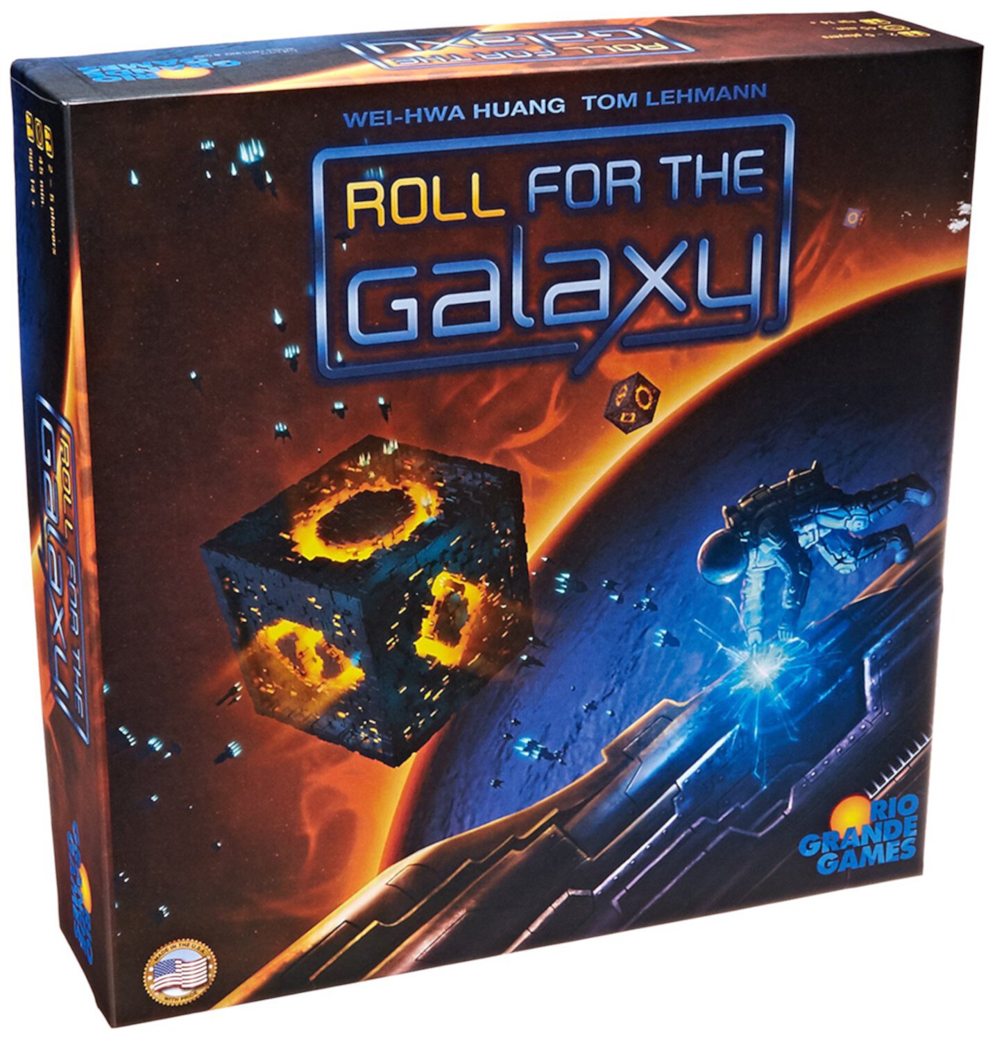 Настольная игра Roll for the Galaxy для 2-5 игроков, 111 кубиков, 45 минут игры Rio Grande Games