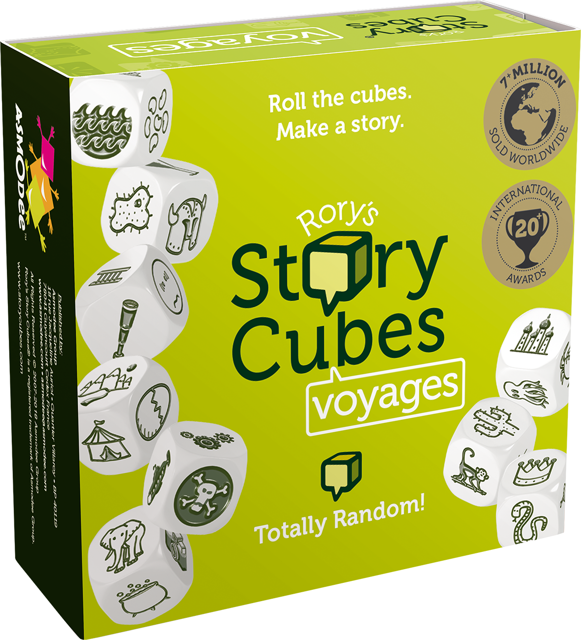 Board Game - Rory's Story Cubes - Voyages Box Unknown