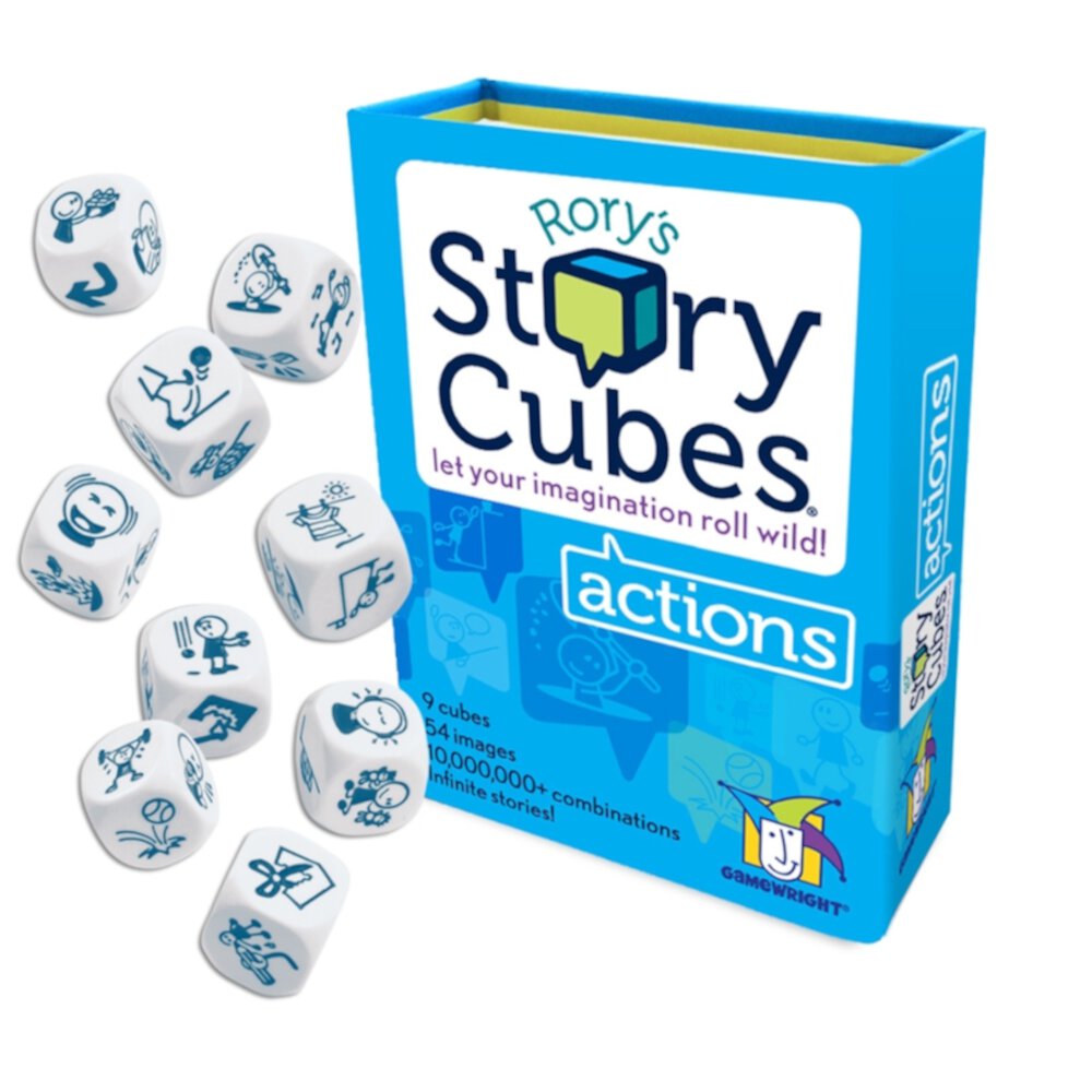 Rorys Story Cubes Actions Card Game Ceaco