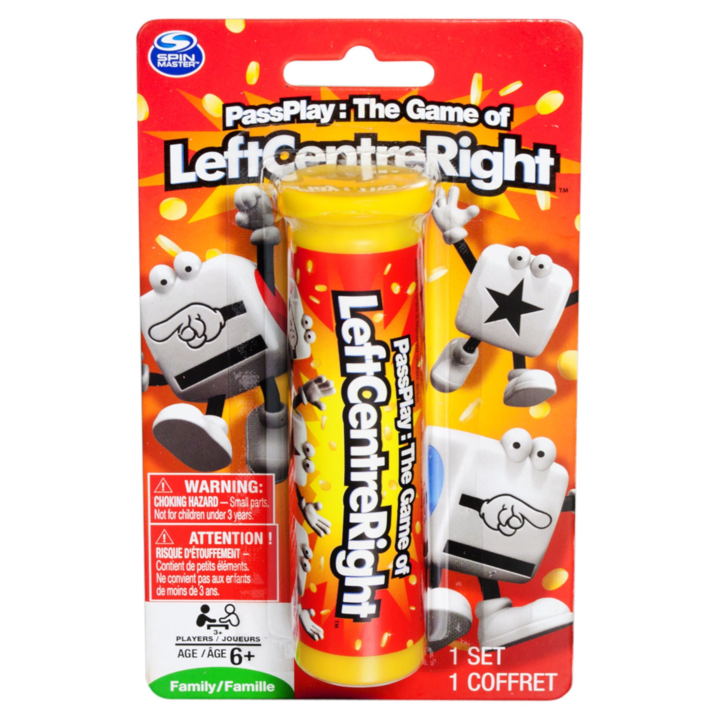 Left Center Right Dice Game Spin Master Games