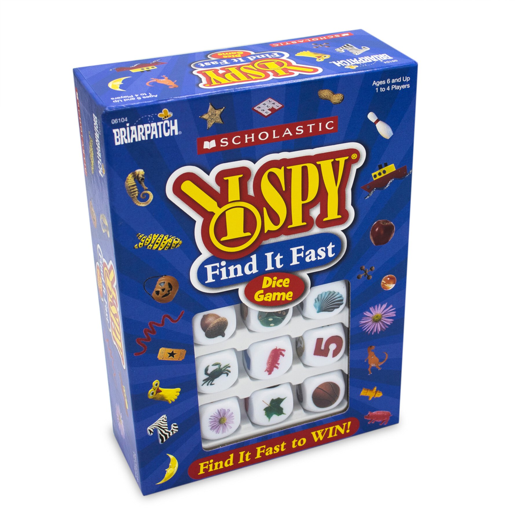 I Spy Find It Fast Classic Dice Game, by Briarpatch University Games