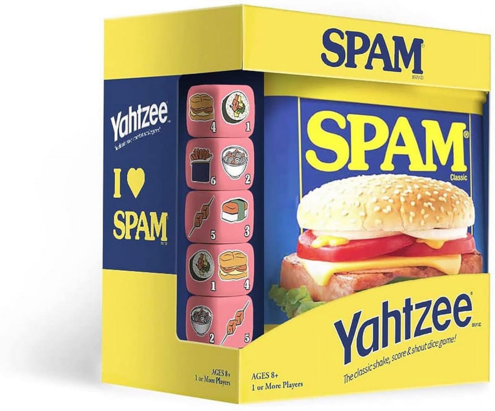 Spam Yahtzee Dice Game USAopoly