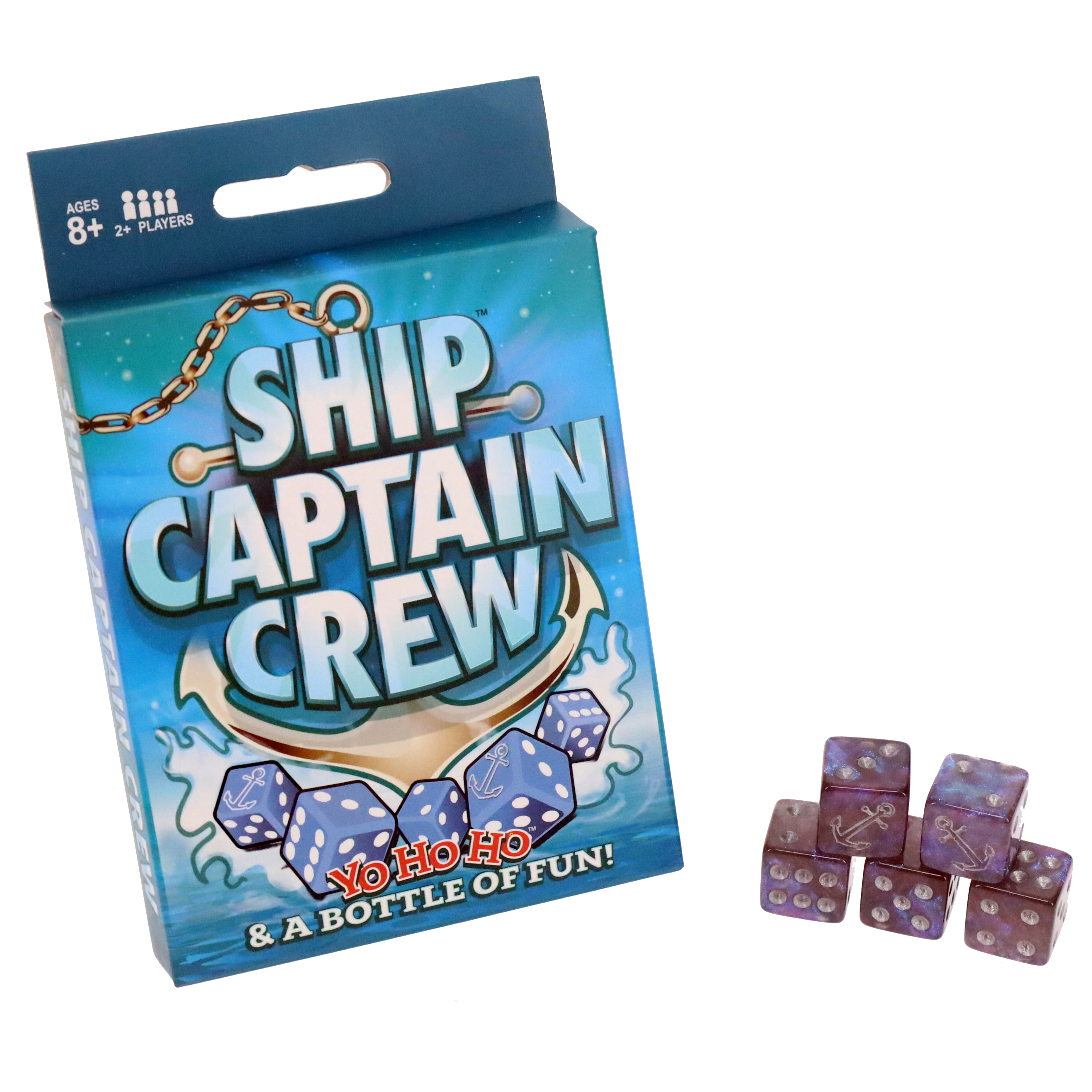 TDC Games Ship Captain Crew Dice Game - 5 Dice - 2 or More Players TDC Games