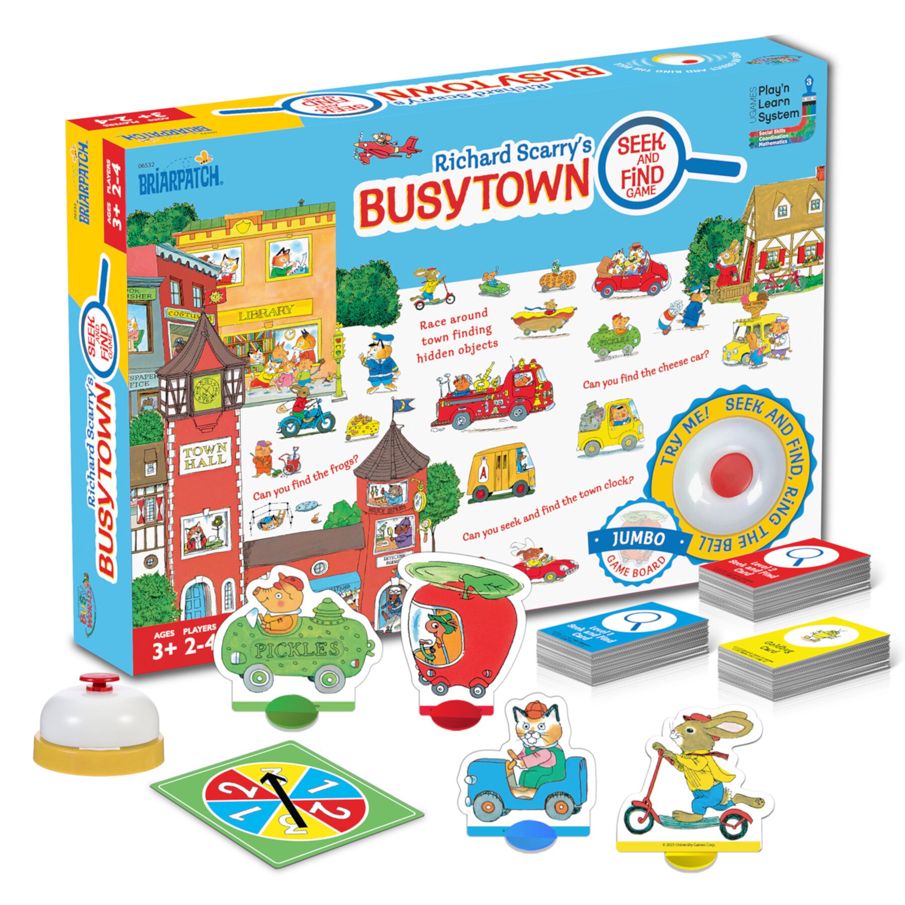 Briarpatch Richard Scarry Busytown Seek and Find Game University Games