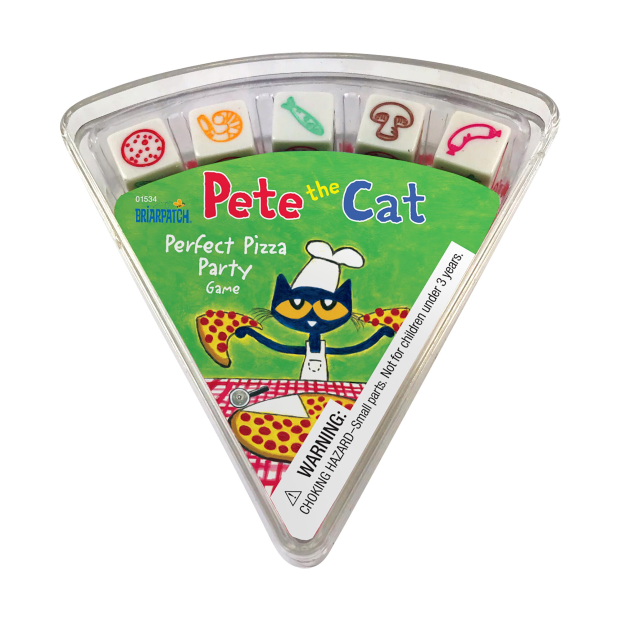 Pete the Cat - Perfect Pizza Party Classic Dice Game, by Briarpatch University Games