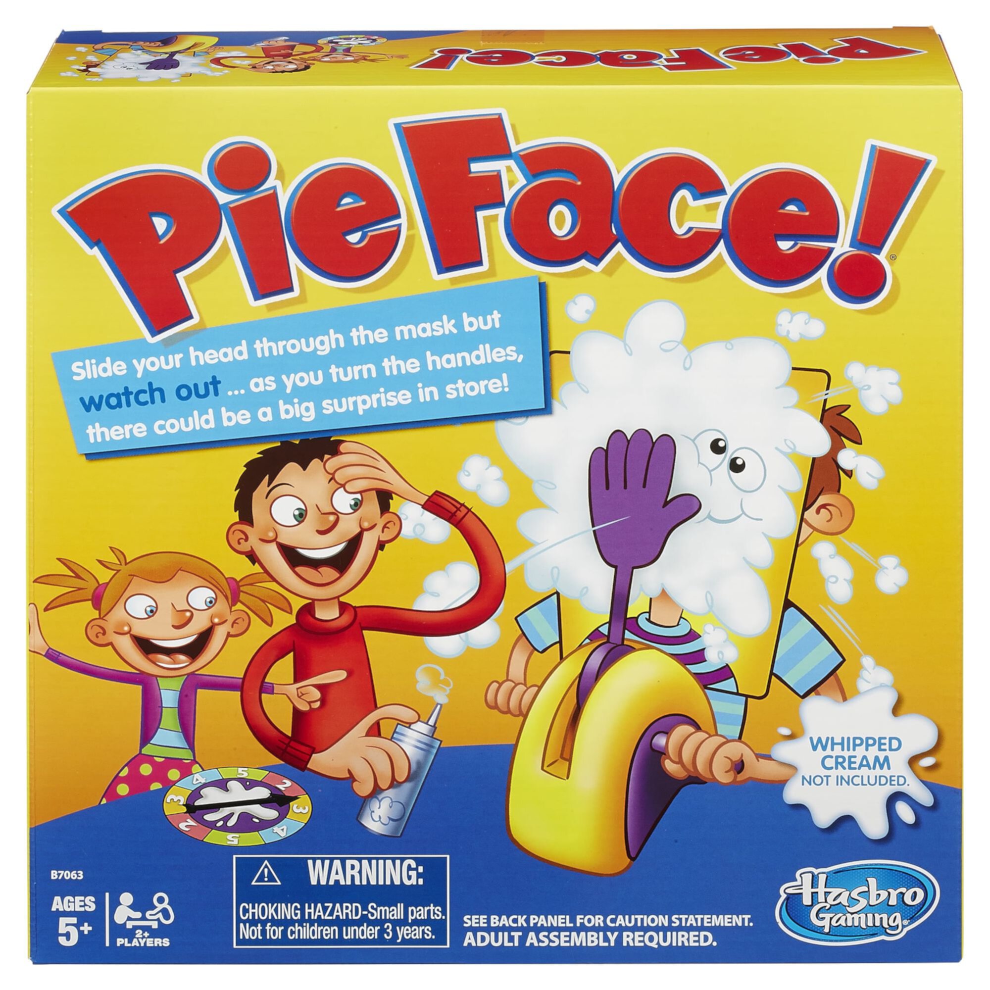 Pie Face Game, Ages 5 and up HASBRO