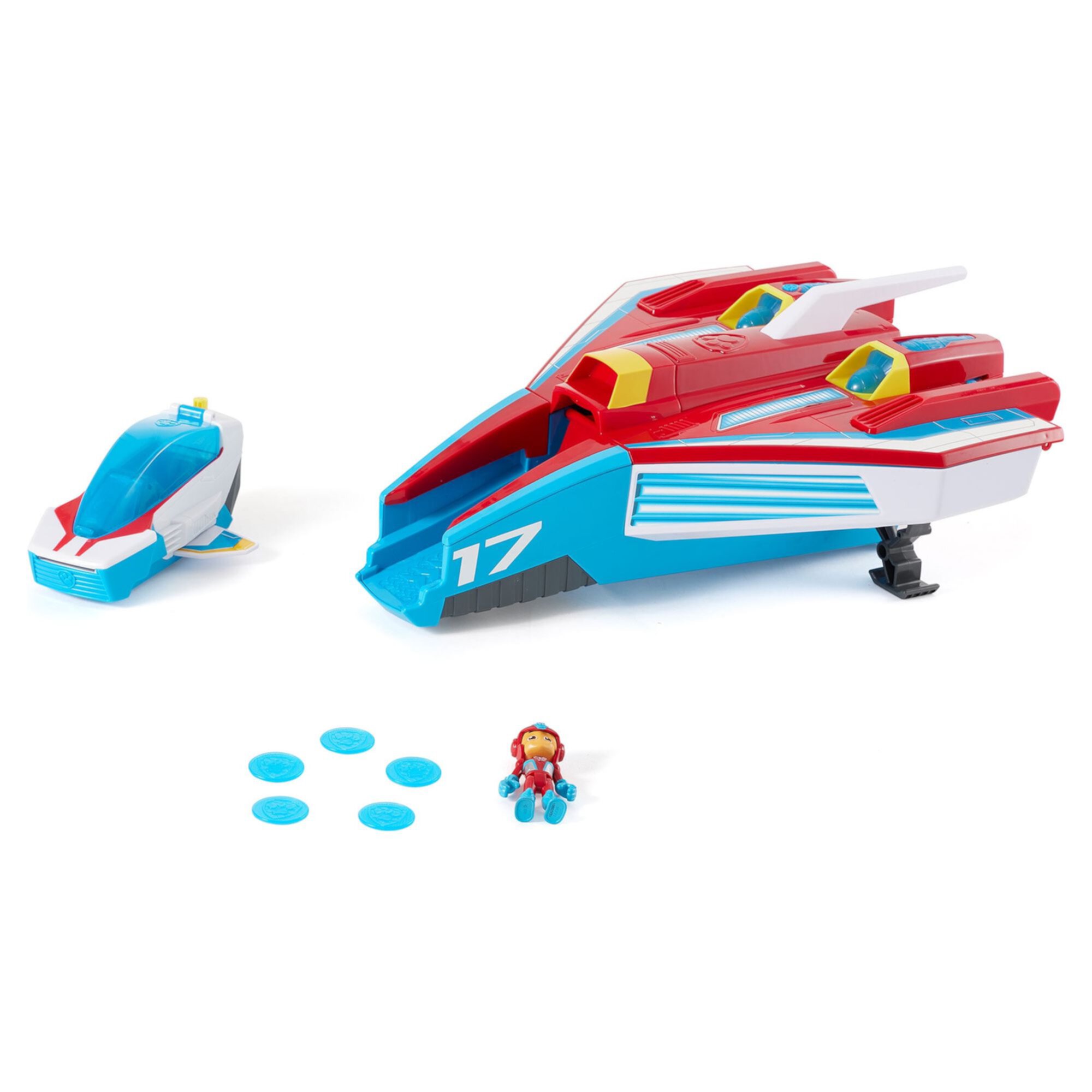 Paw Patrol Super Paws 2 in 1 Transforming Mighty Pups Jet Command Center Paw Patrol