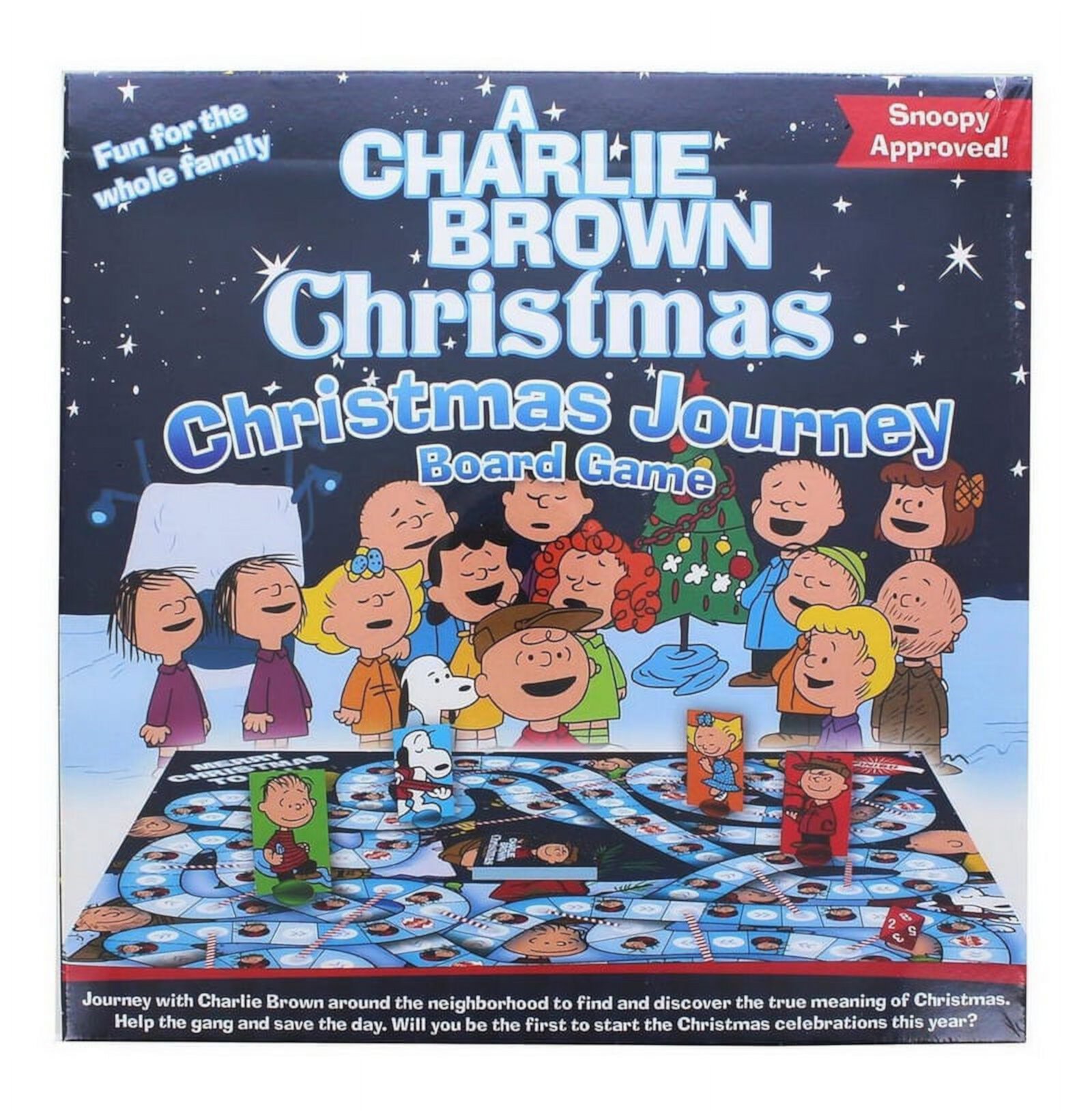 Peanuts A Charlie Brown Christmas Family Board Game Peanuts